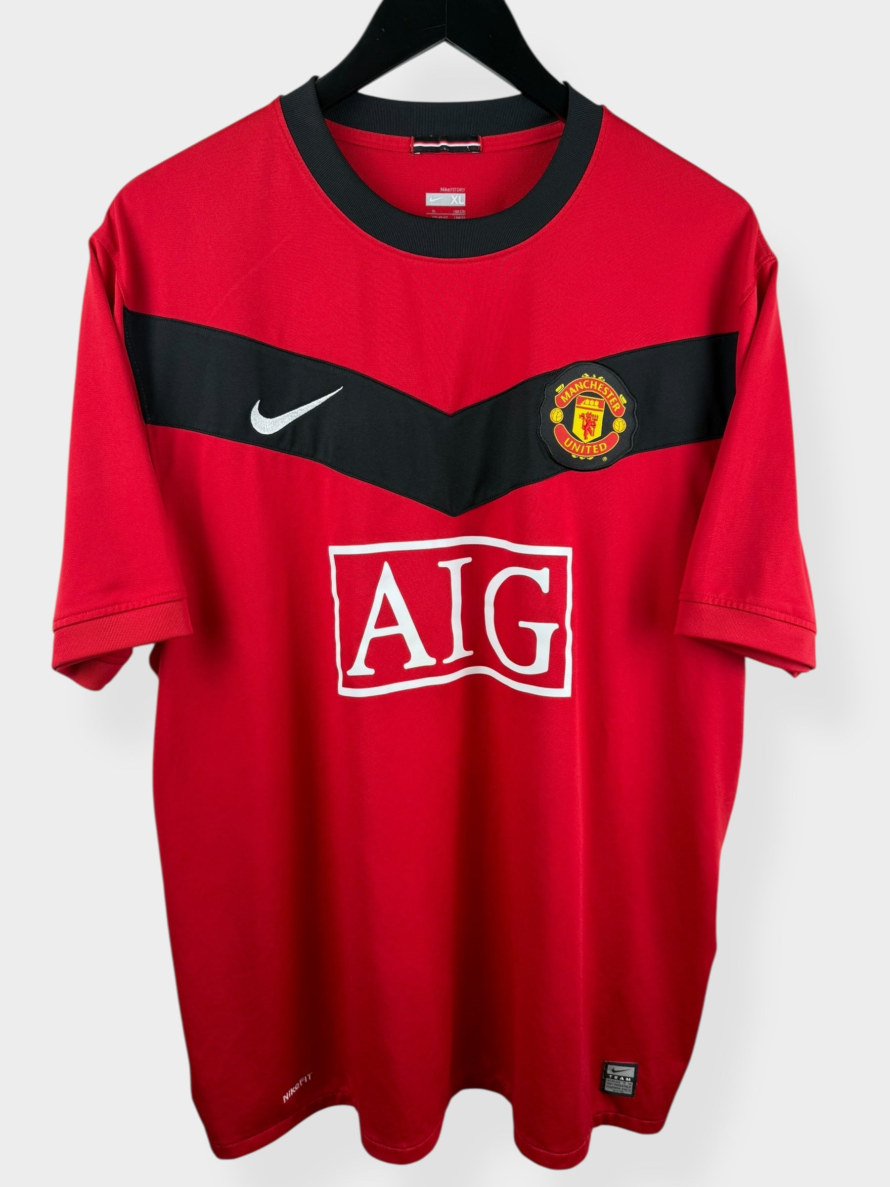 2009-10 MANCHESTER UNITED HOME SHIRT ROONEY #10 XL