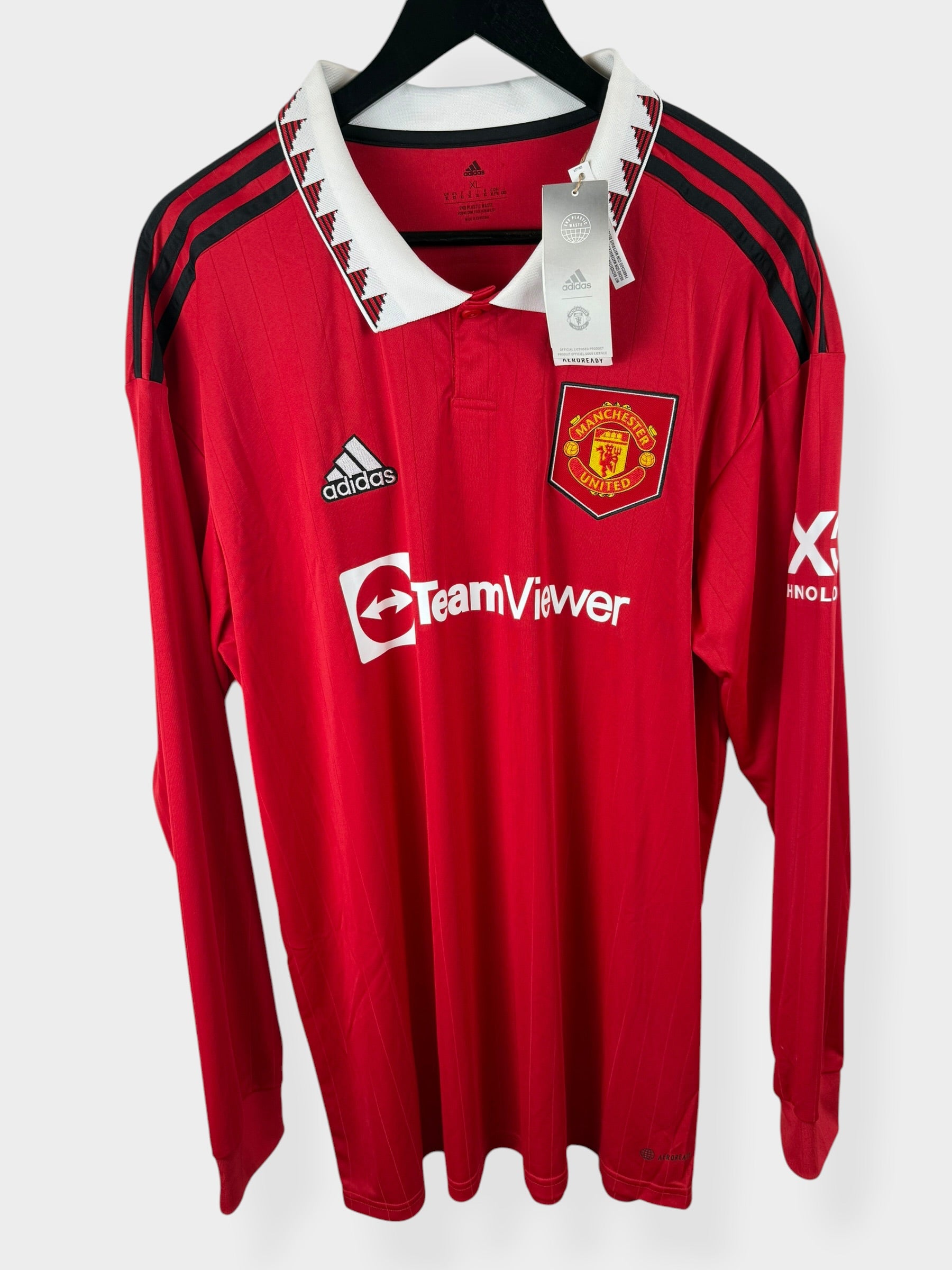2022-23 MANCHESTER UNITED HOME SHIRT LS RONALDO #7 XL