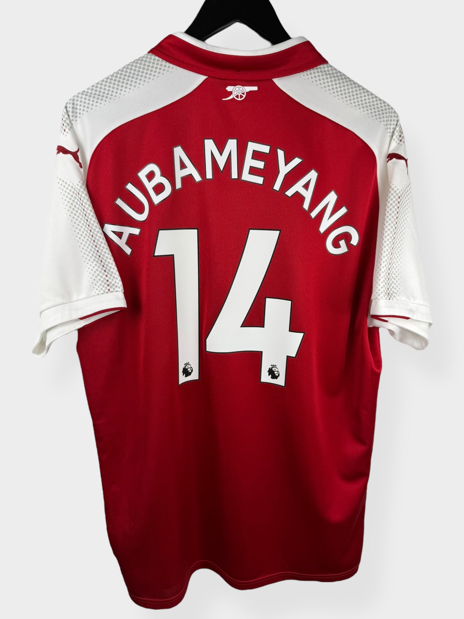 2017-18 ARSENAL THUISSHIRT AUBAMEYANG #14 XL