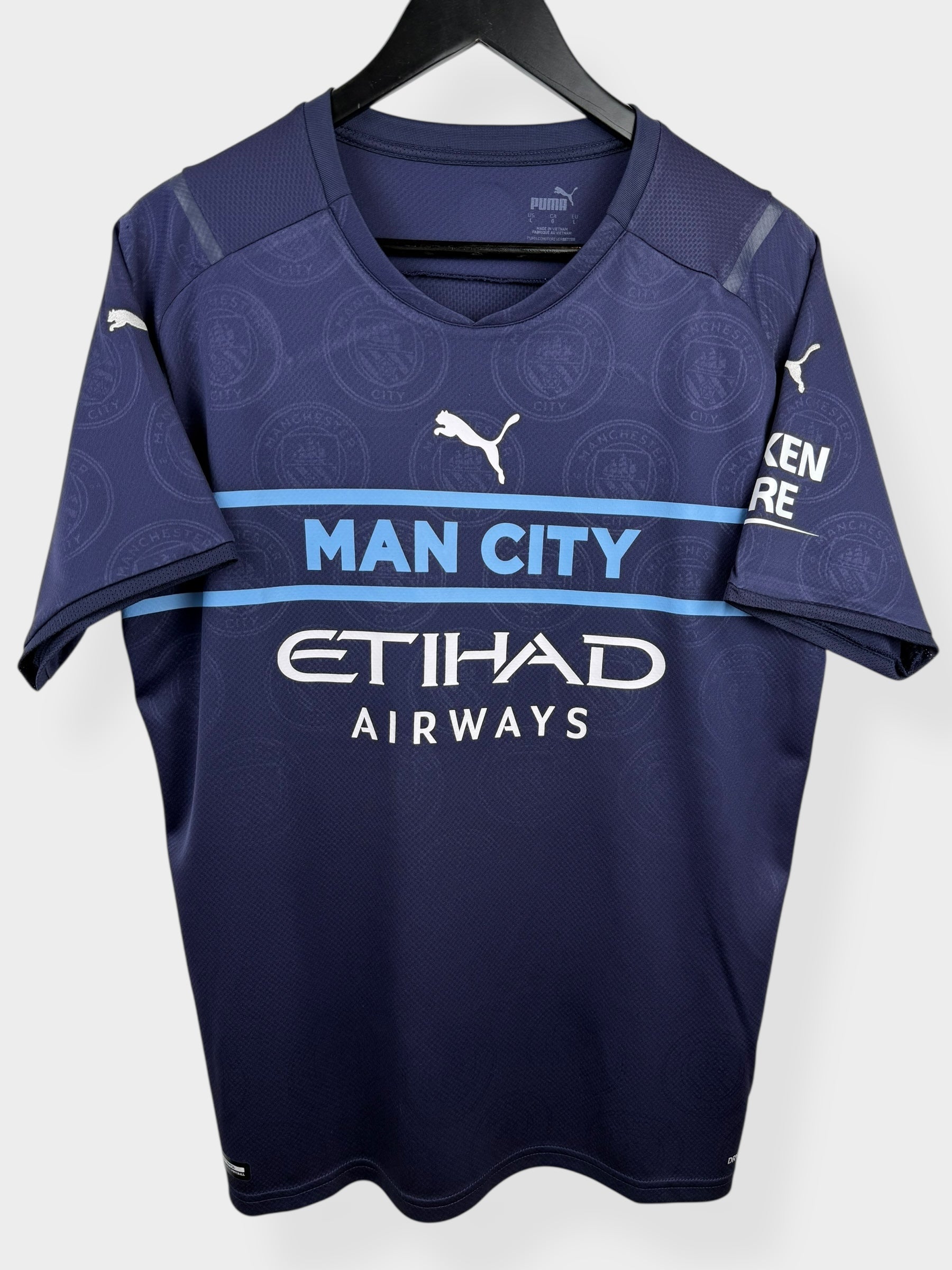 2021-22 MANCHESTER CITY DERDE SHIRT FODEN #47 L