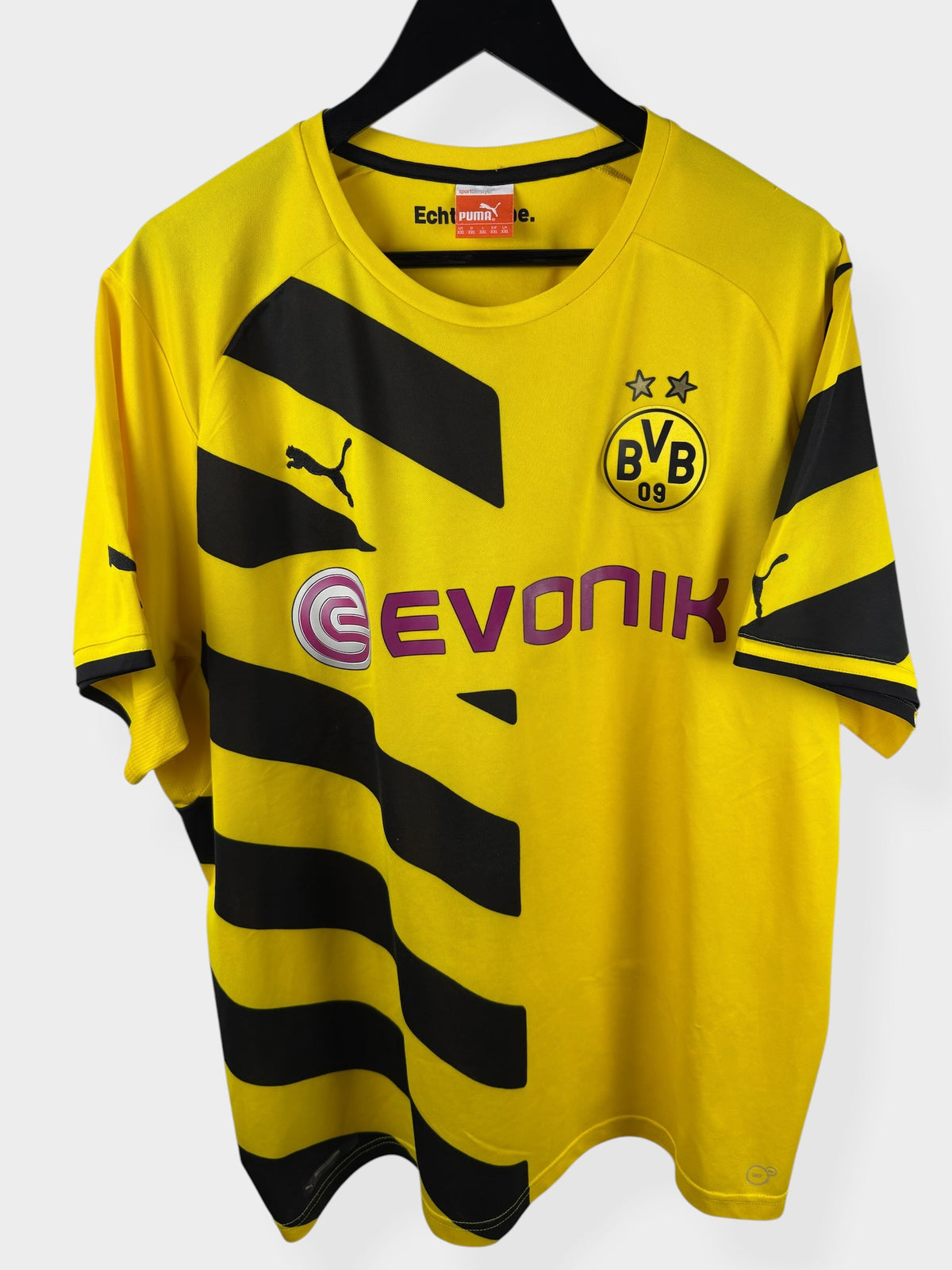 2014-15 BORUSSIA DORTMUND HOME SHIRT HUMMELS #15 XXL