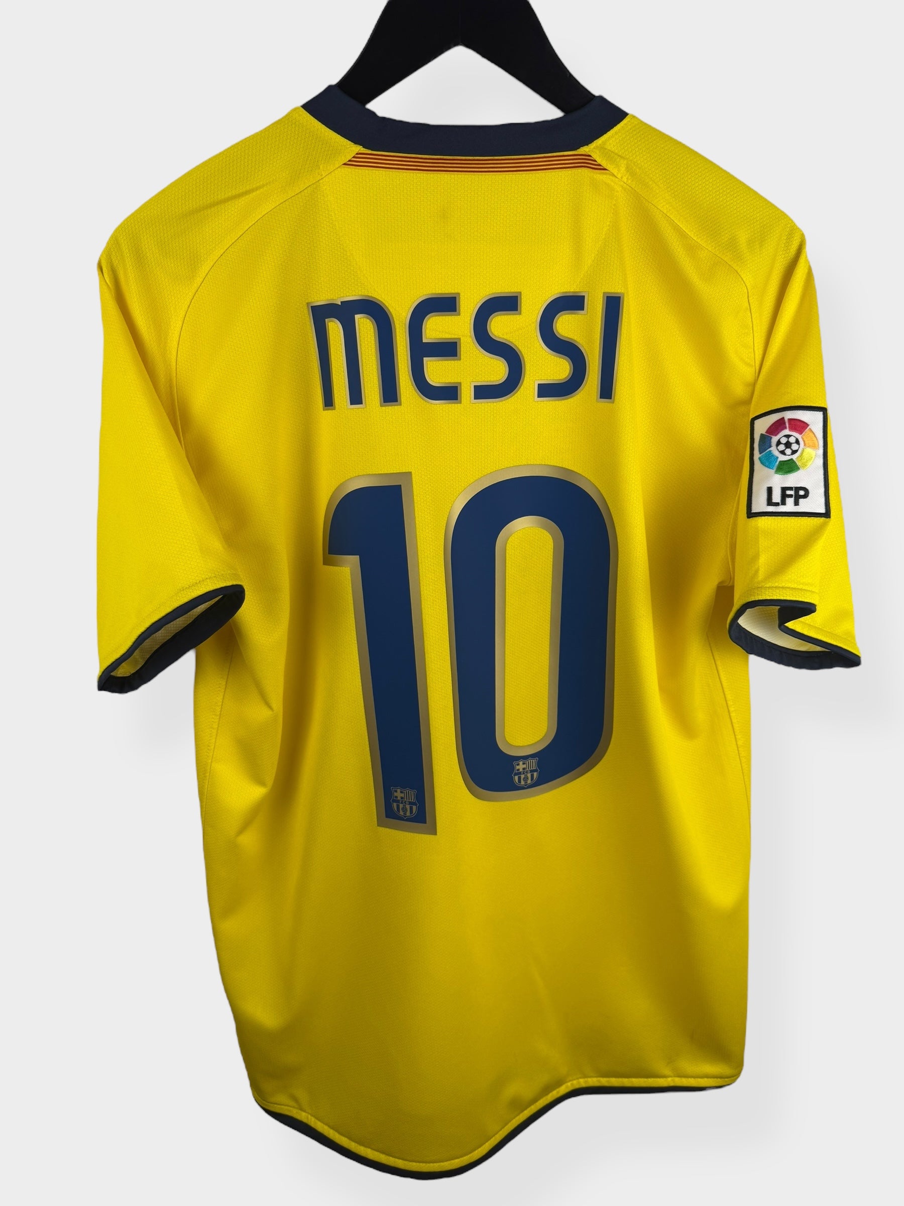 2008-10 BARCELONA AWAY SHIRT MESSI #10 S - Authentic Football Club