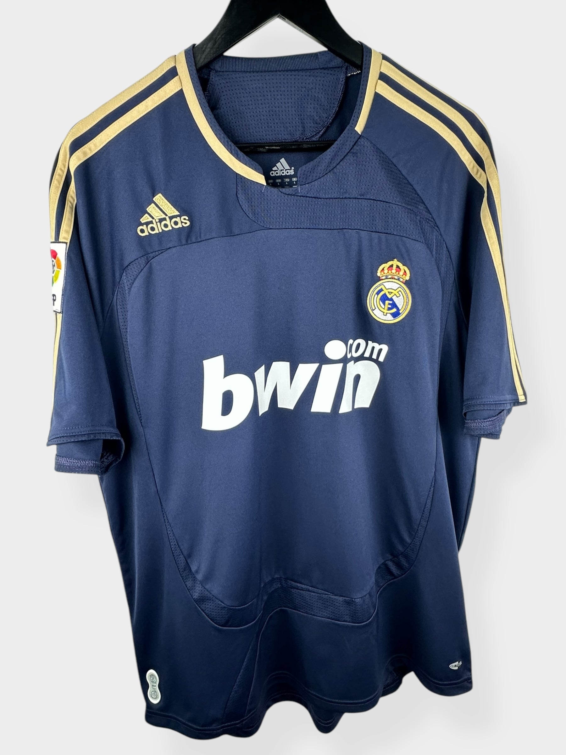 2007-08 REAL MADRID AWAY SHIRT RAUL #7 L