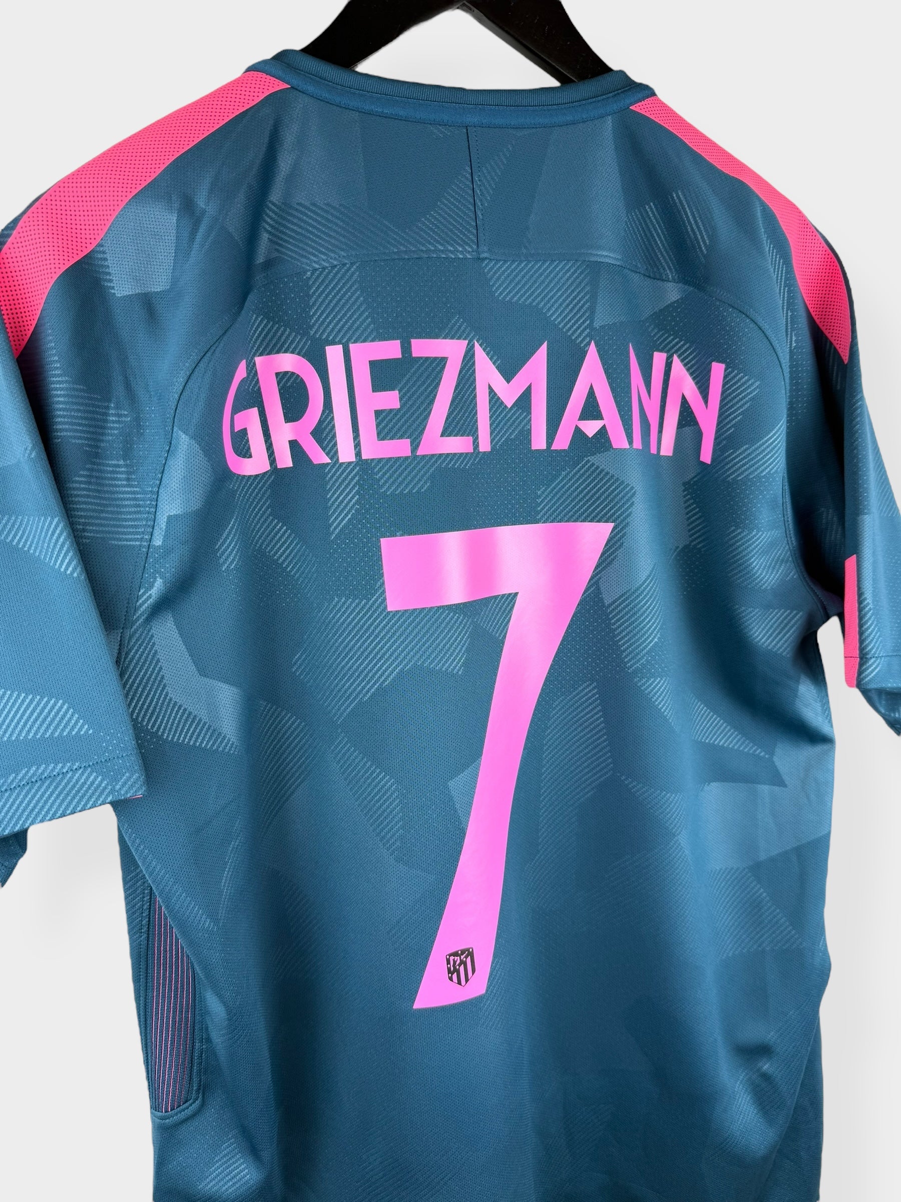 2017-18 ATLETICO MADRID DERDE SHIRT GRIEZMANN #7 L