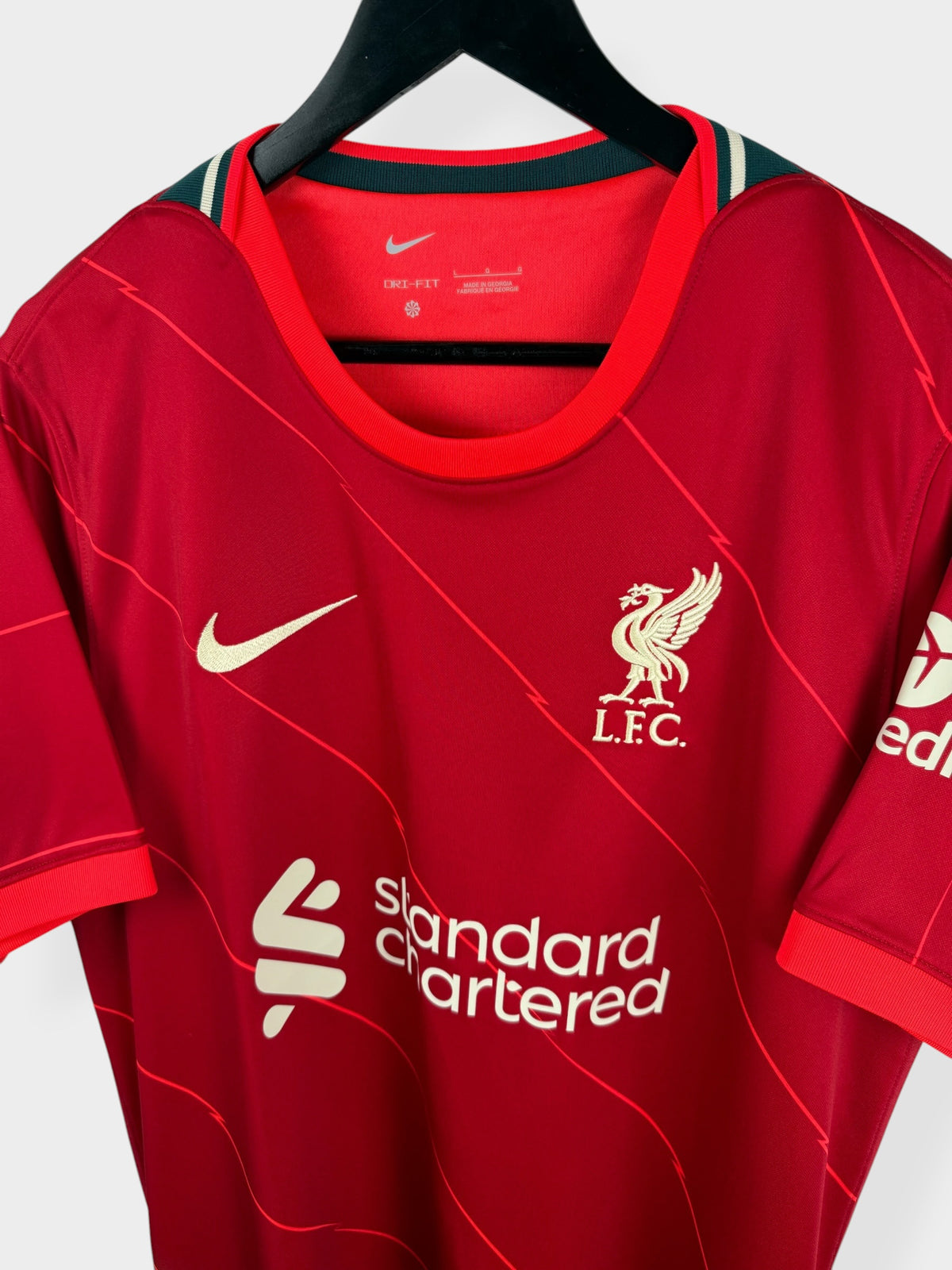 2021-22 LIVERPOOL HOME SHIRT VIRGIL #4 L