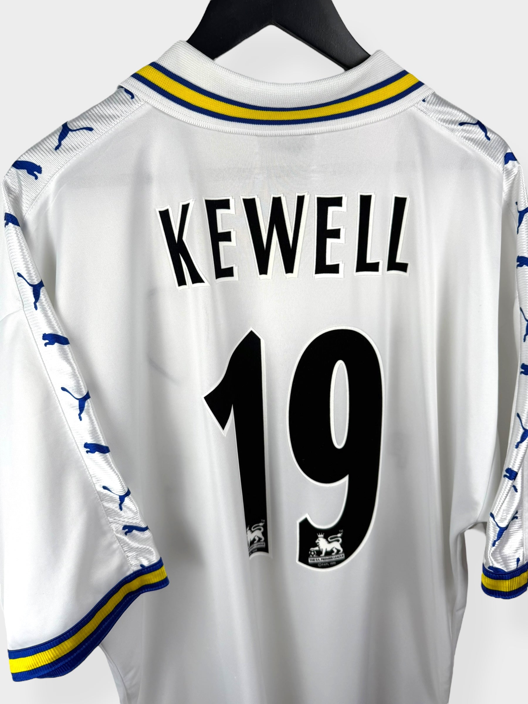 1998-00 LEEDS UNITED HEIMTRIKOT KEWELL #19 XL