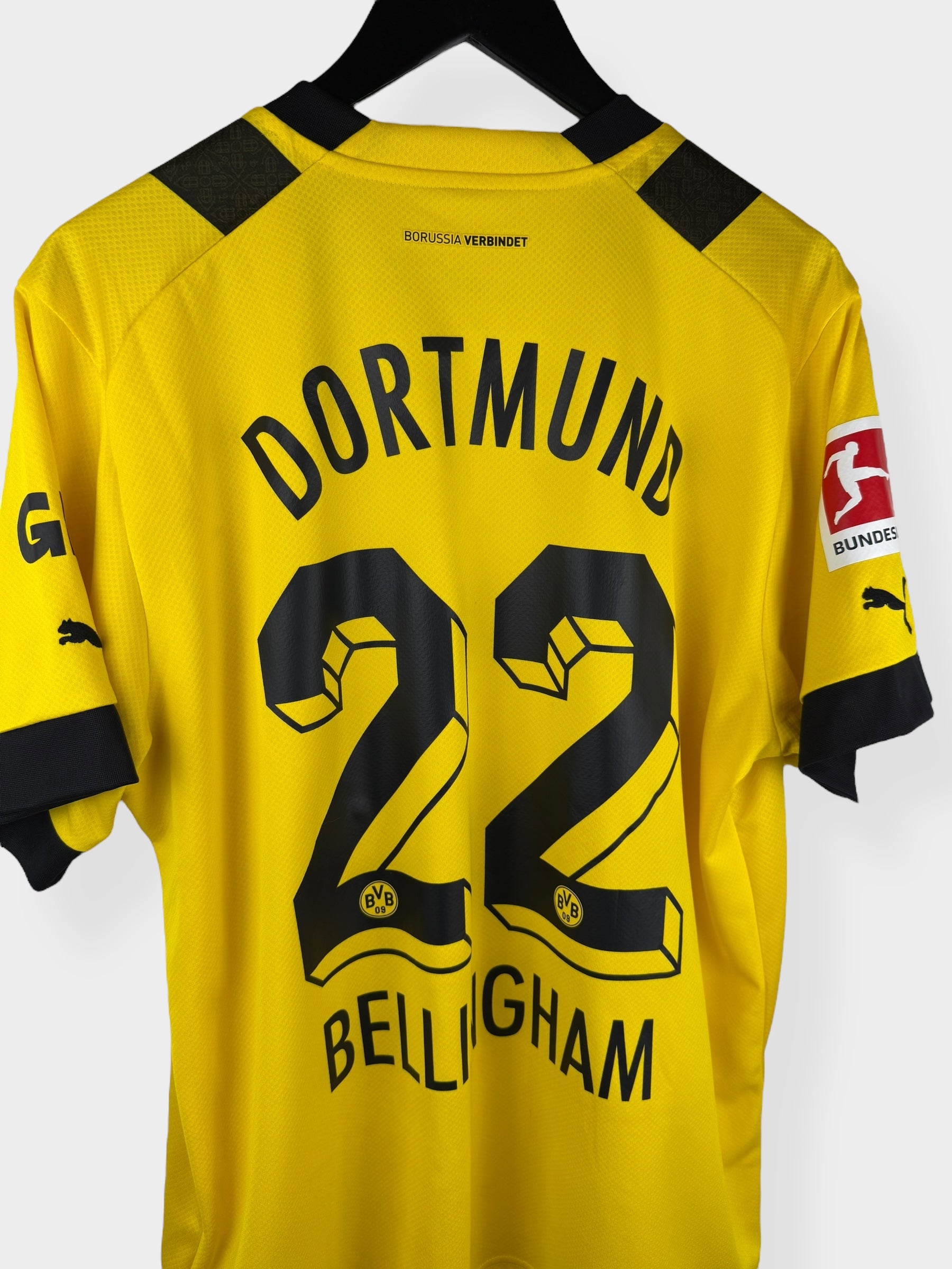 2022-23 BORUSSIA DORTMUND THUISSHIRT BELLINGHAM #22 XL