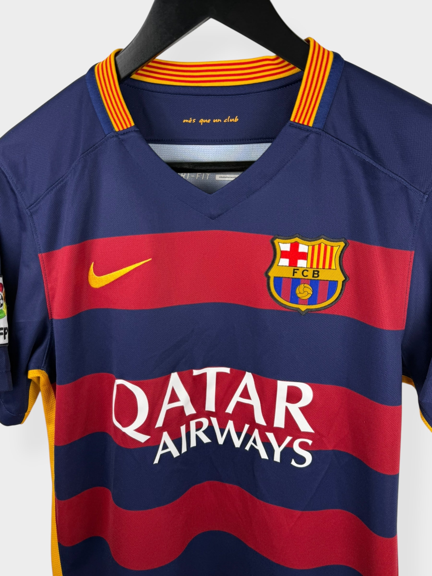 2015-16 BARCELONA HOME SHIRT MESSI #10 S - Authentic Football Club