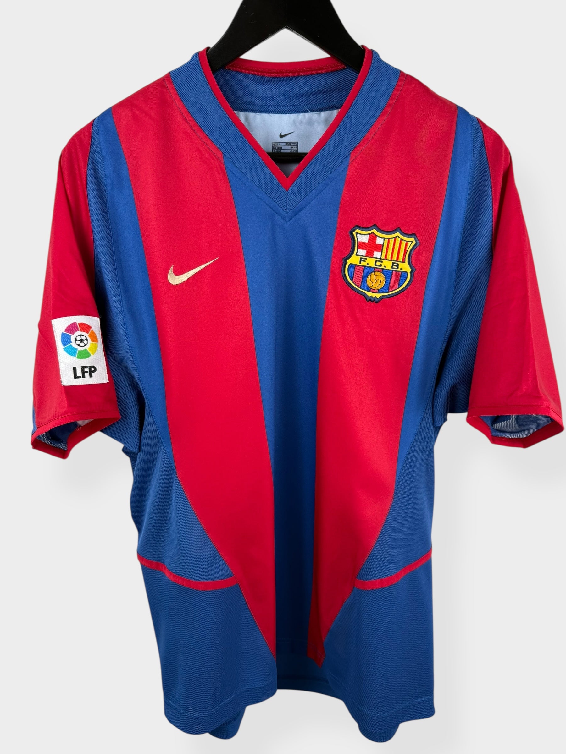 2002-03 BARCELONA HEIMTRIKOT RIQUELME #10 S