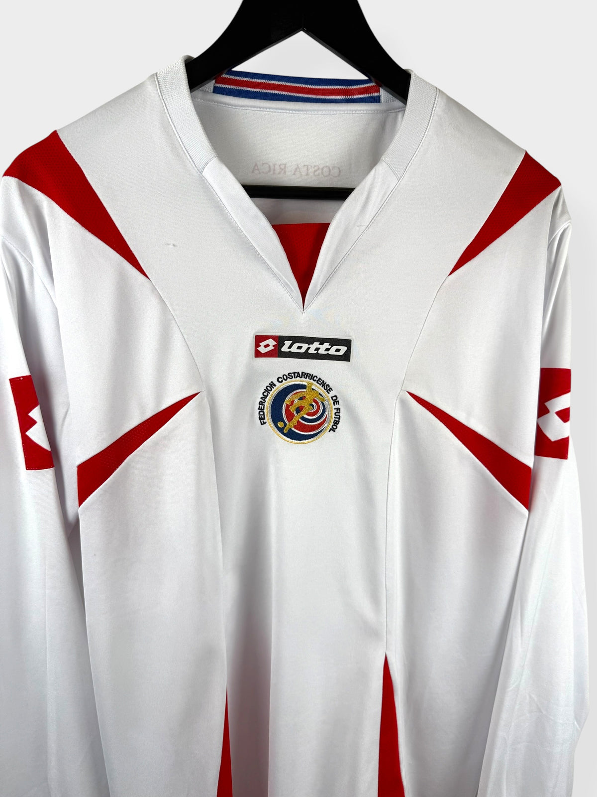 2007 COSTA RICA AWAY SHIRT LS L - Authentic Football Club