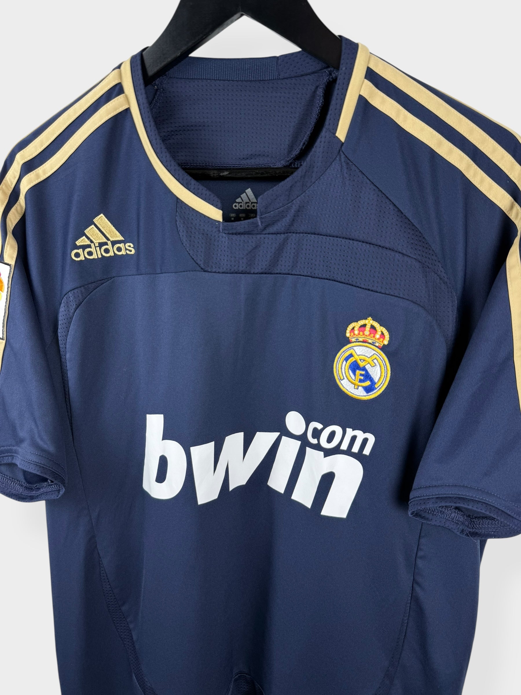2007-08 REAL MADRID AWAY SHIRT ROBINHO #10 M