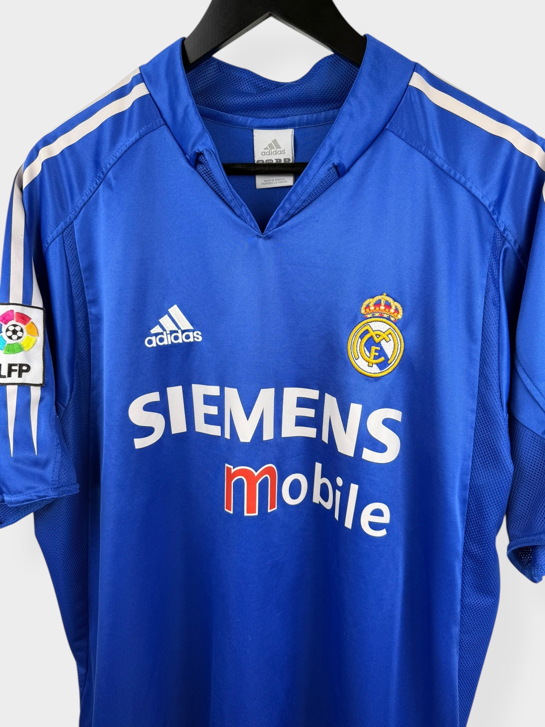 2004-05 REAL MADRID DERDE SHIRT ZIDANE #5 L