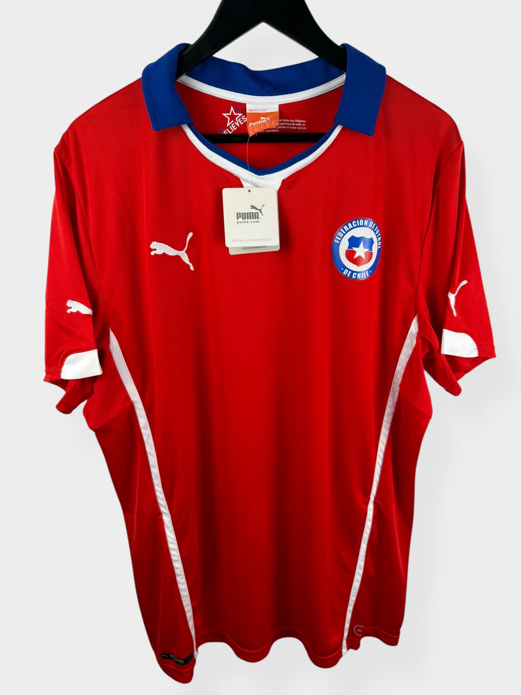 2014-15 CHILE HOME SHIRT XL - Authentic Football Club