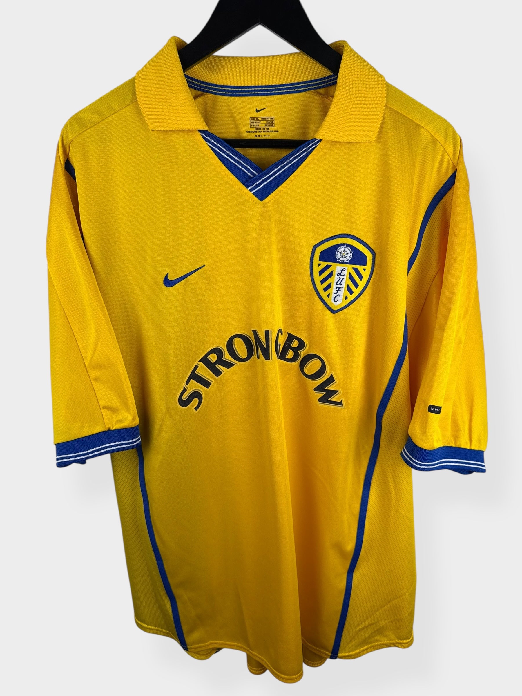 2001-02 LEEDS UNITED AWAY SHIRT KEANE #7 XL