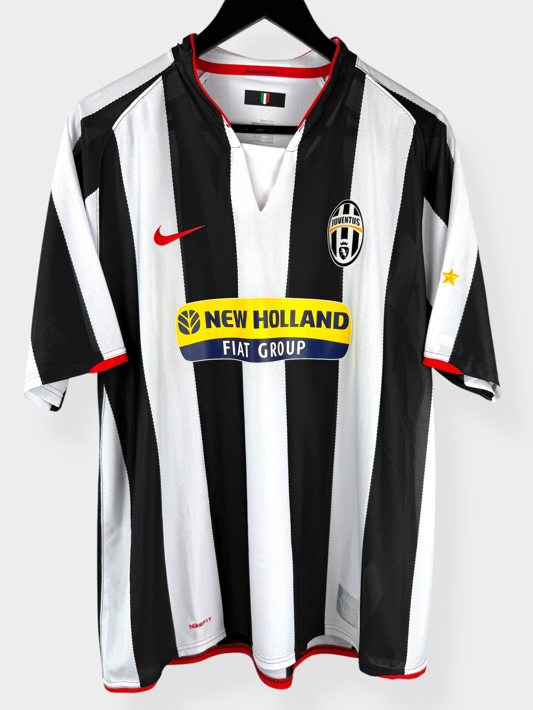 2007-08 JUVENTUS HOME SHIRT TREZEGUET #17 XL