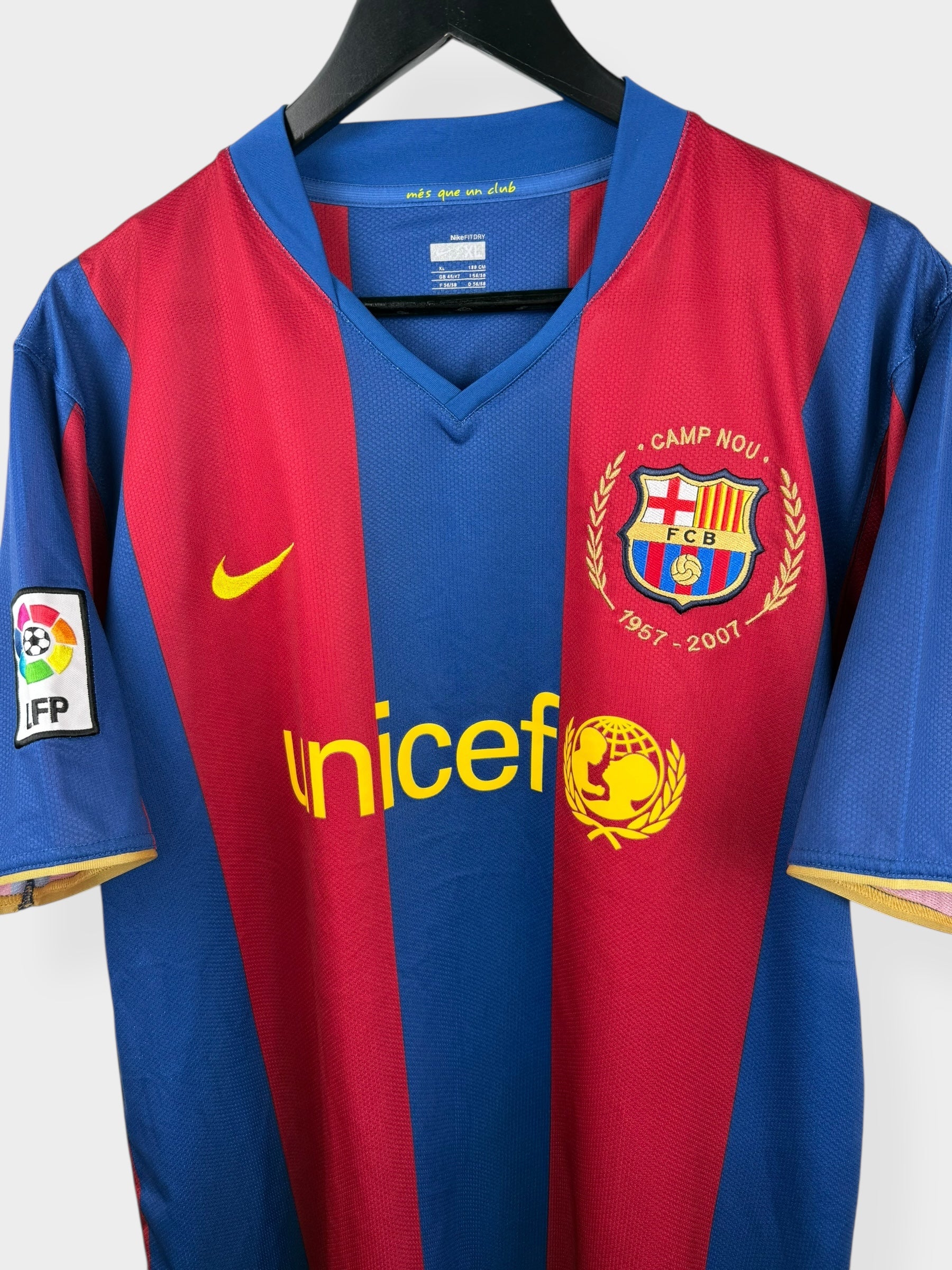 2007-08 BARCELONA HEIMTRIKOT RONALDINHO #10 XL