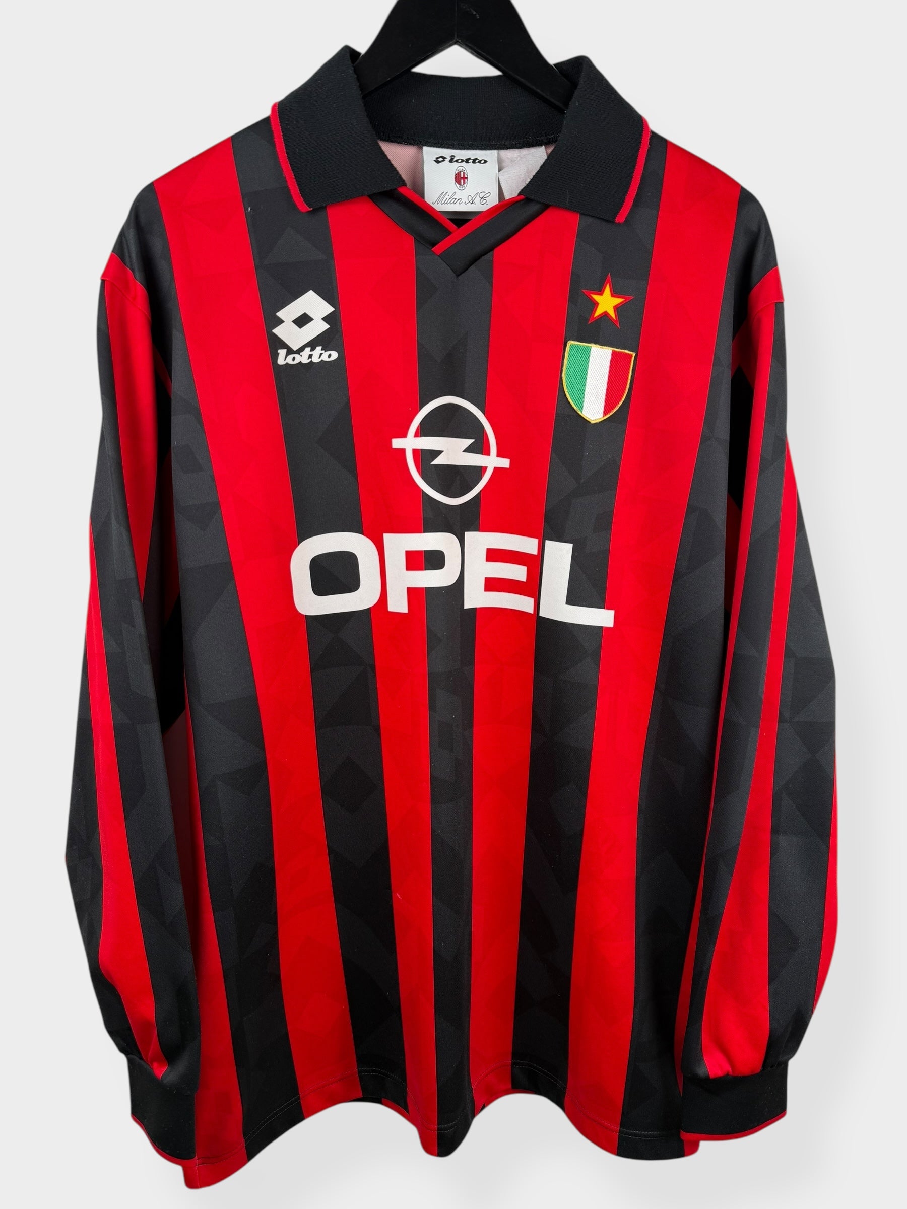 1994-95 AC MILAN THUISSHIRT LS L
