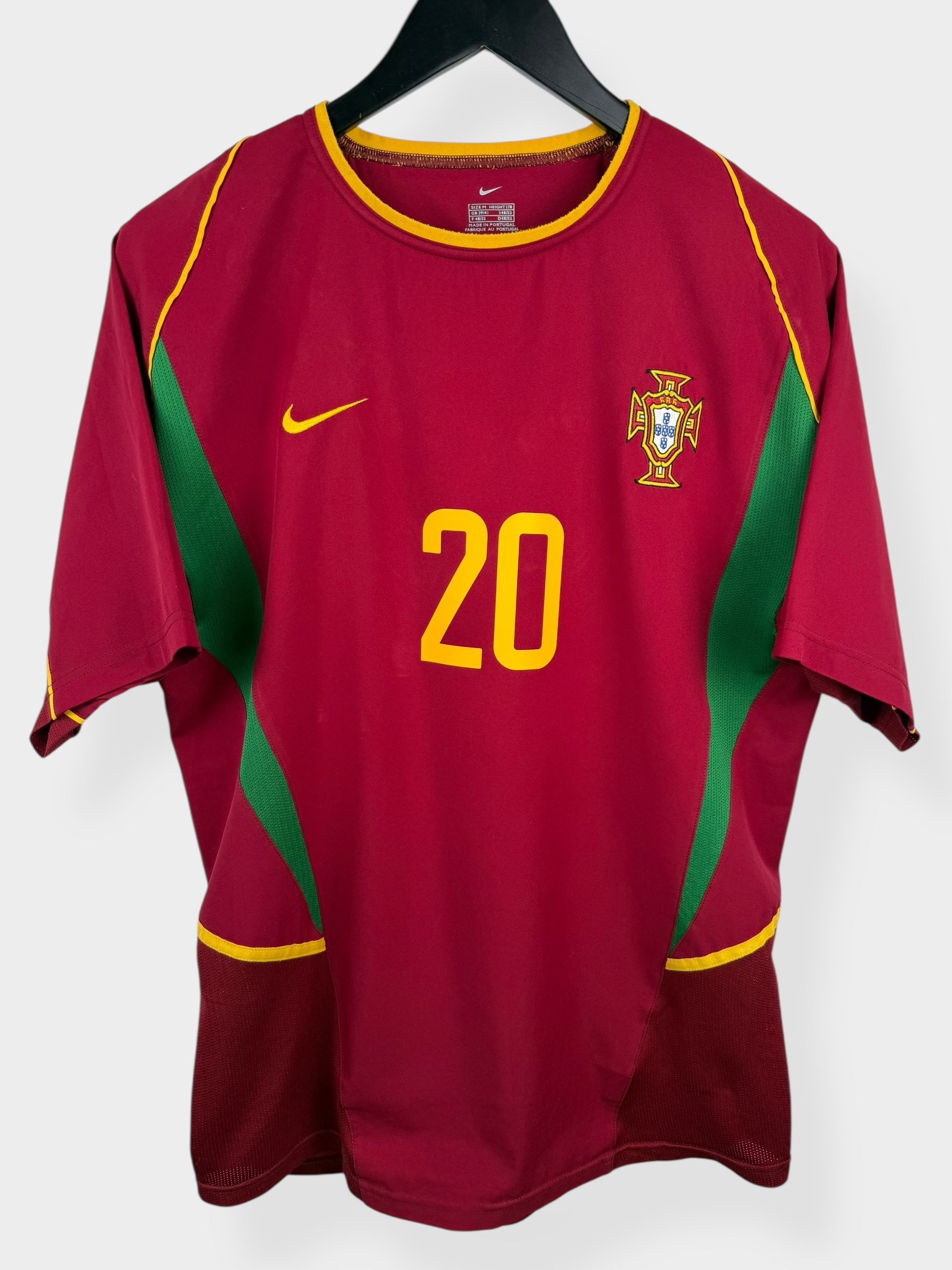 2002-04 PORTUGAL HEIMTRIKOT DECO #20 M