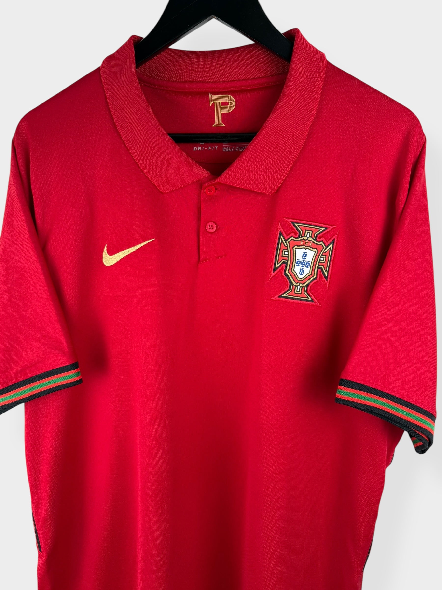 2020-21 PORTUGAL HOME SHIRT BERNARDO #10 XL