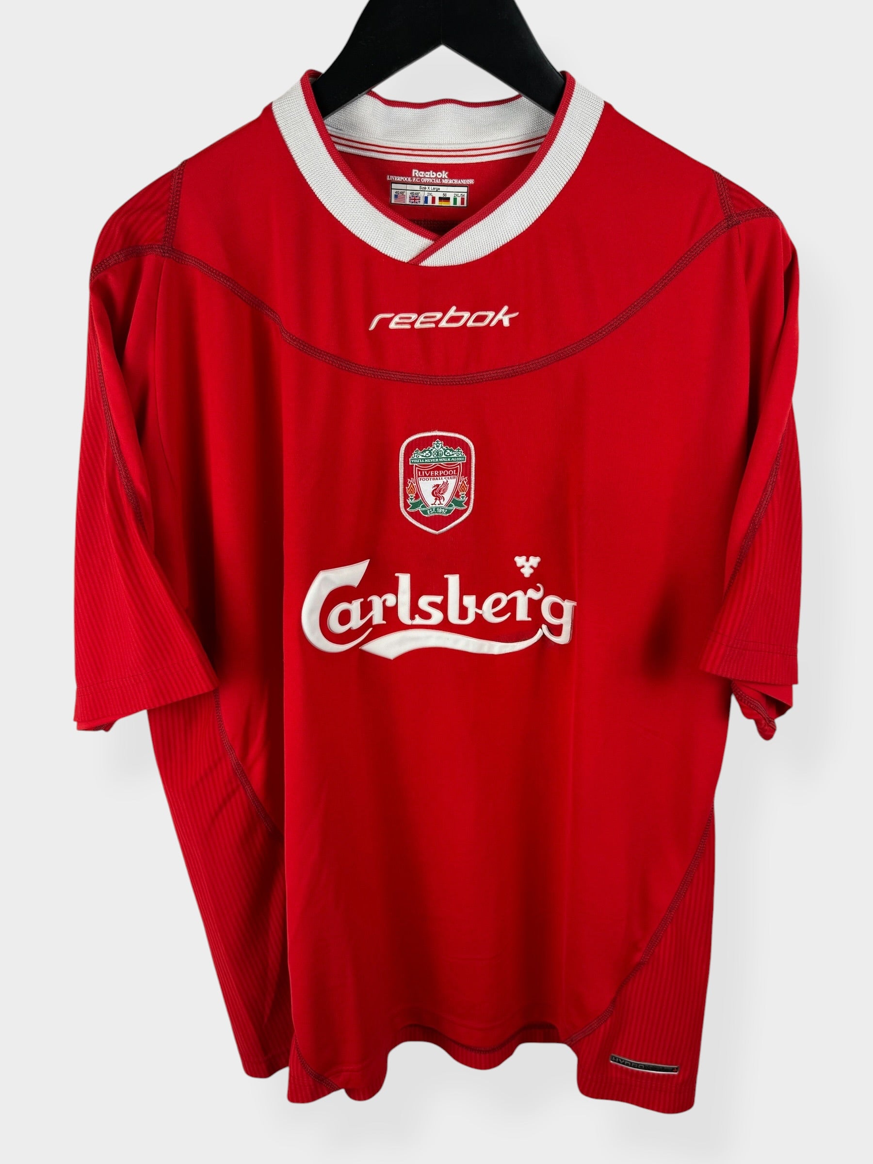 MAILLOT DOMICILE DE LIVERPOOL 2002-04 L