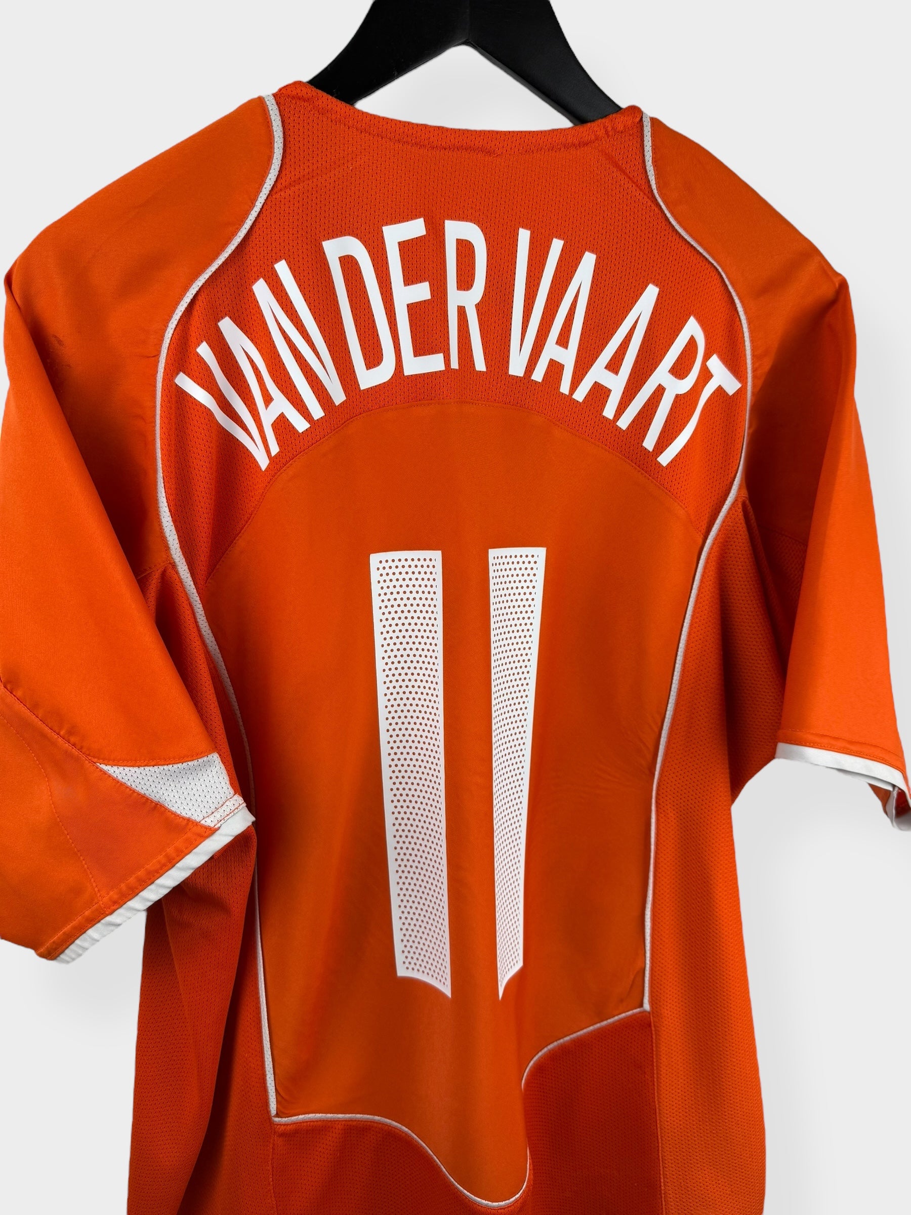 2004-06 NETHERLANDS HOME SHIRT VAN DER VAART #11 XL