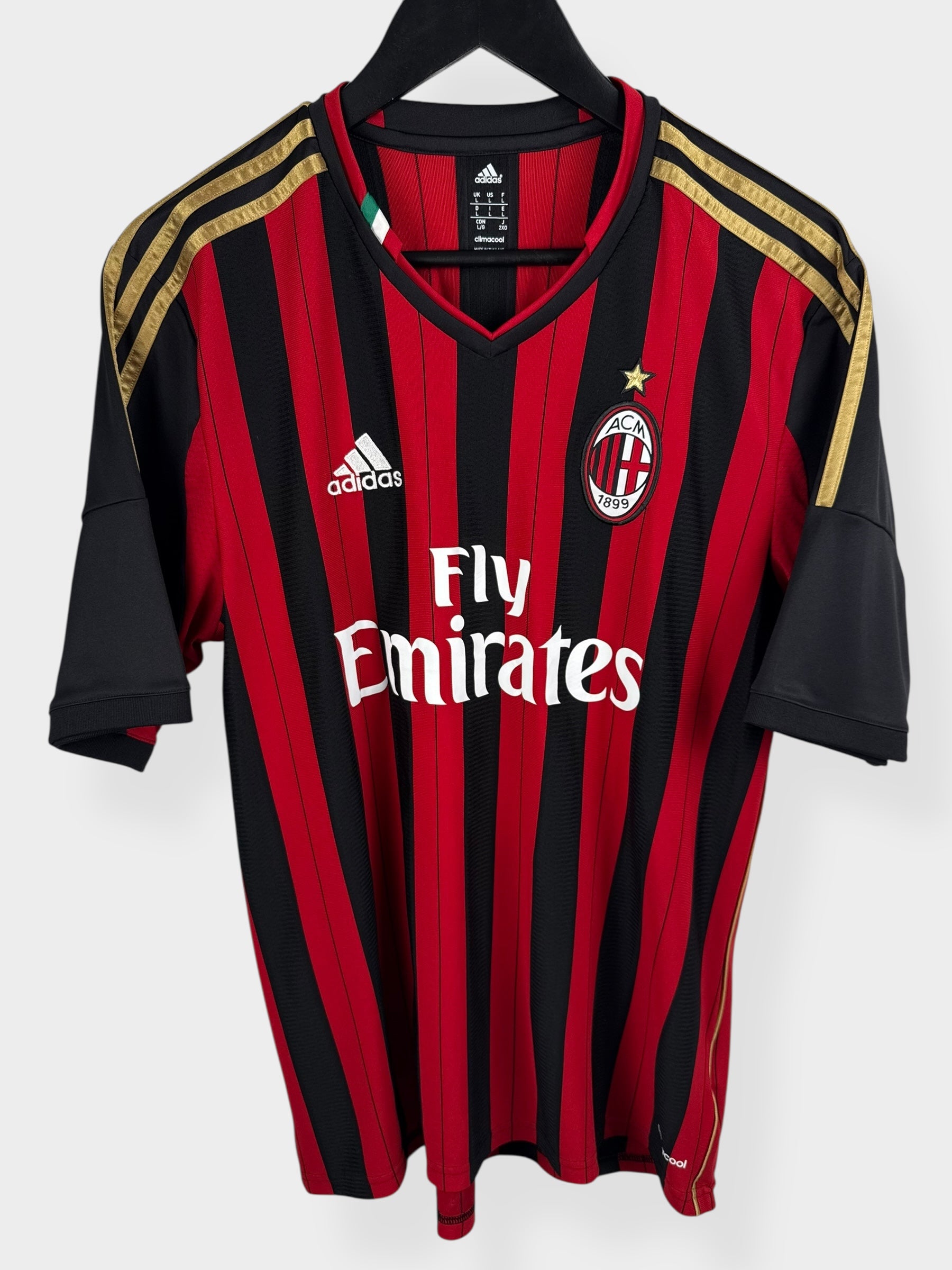 2013-14 AC MILAN HEIMTRIKOT KAKA #22 L