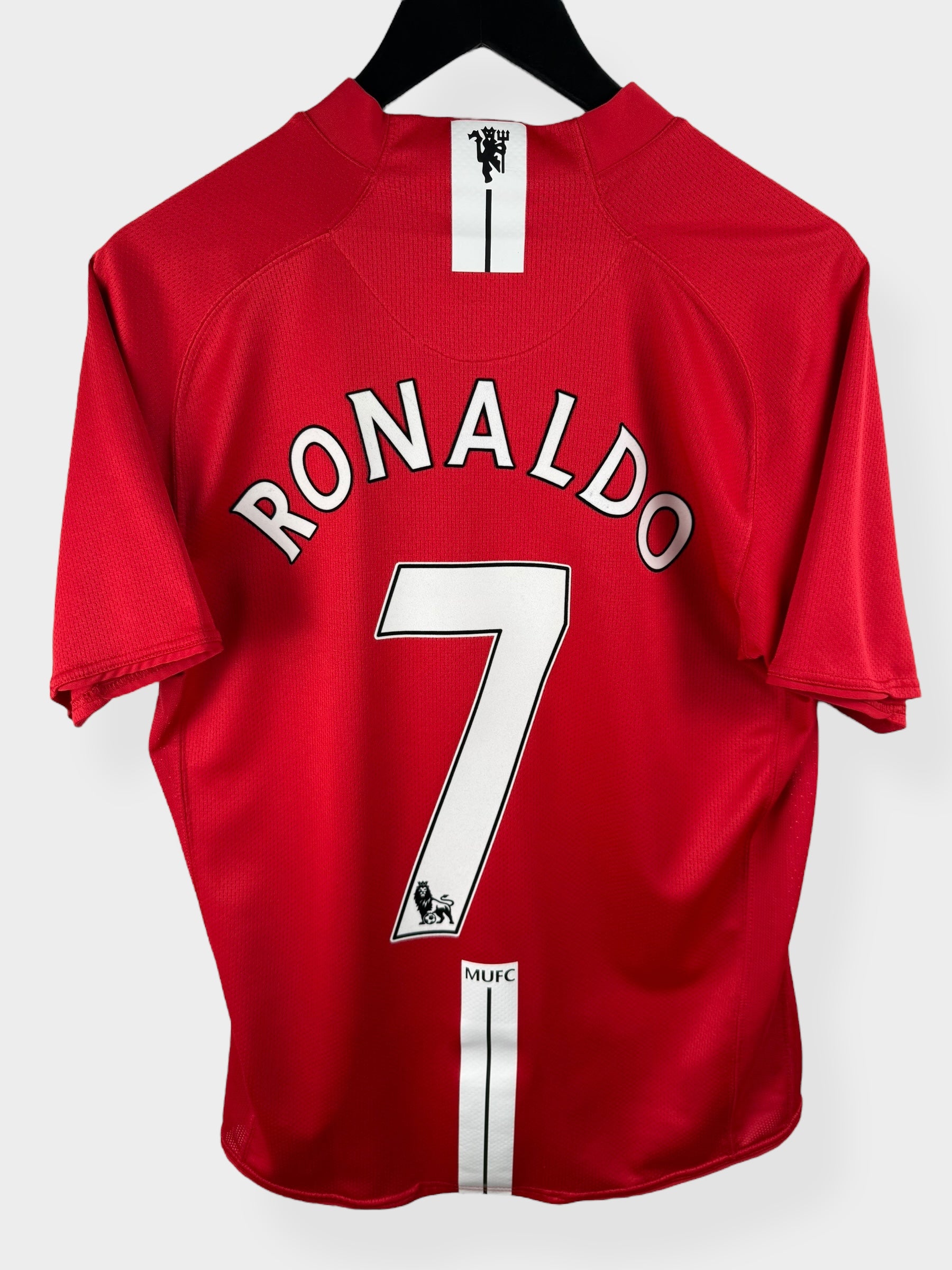 2007-09 MANCHESTER UNITED HOME SHIRT RONALDO #7 M - Authentic Football Club