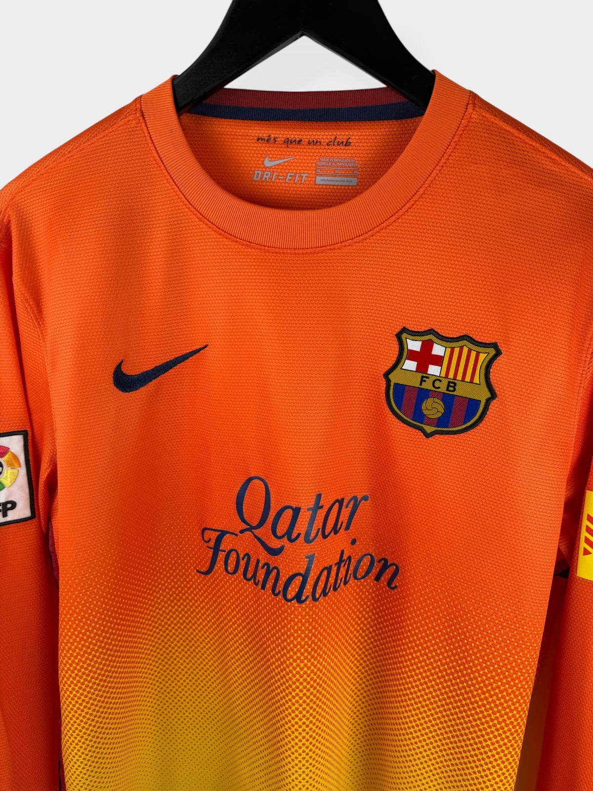 2012-13 BARCELONA AUSWÄRTSTRIKOT LS INIESTA #8 M