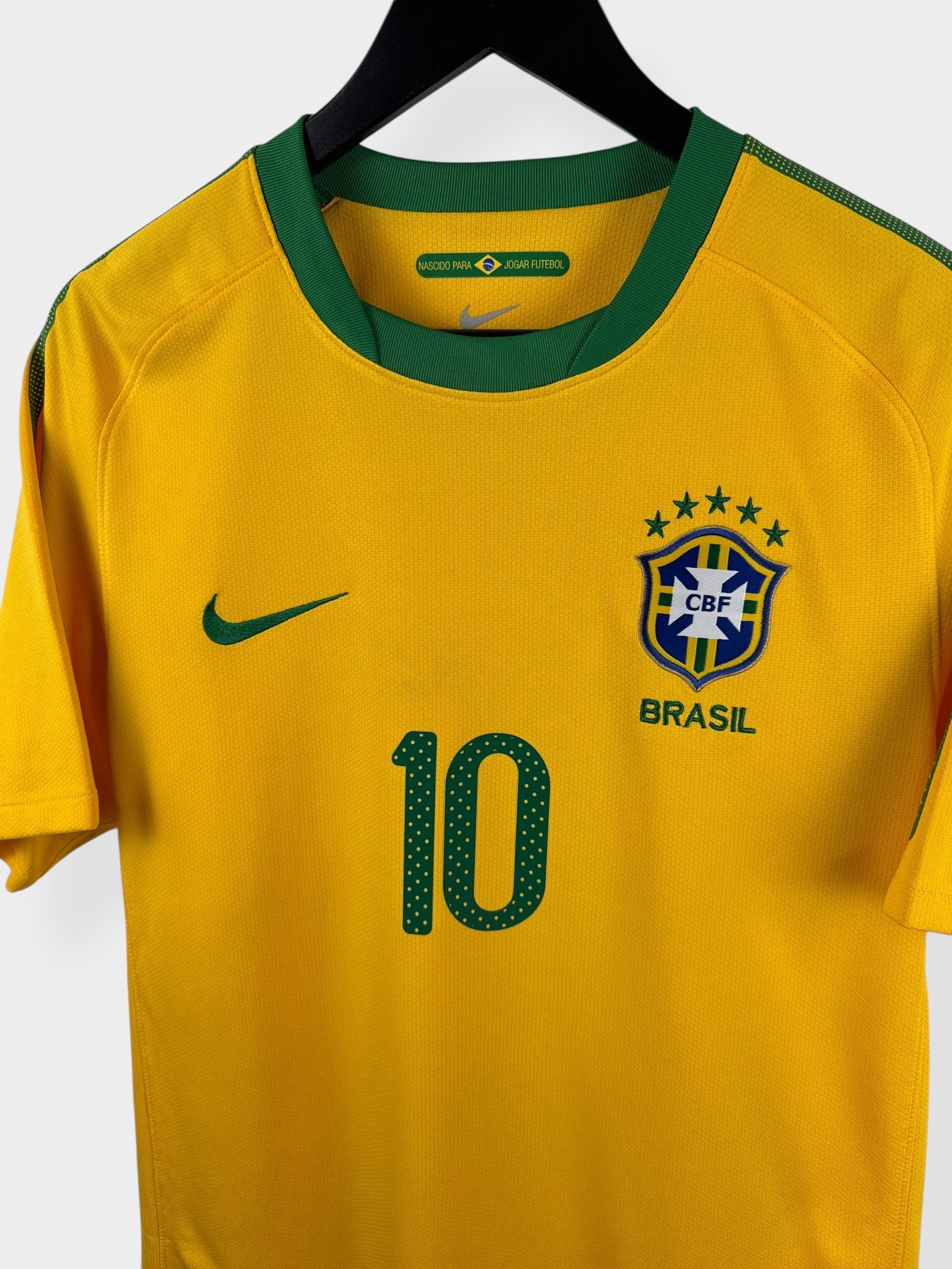 2010-11 BRASILIEN HEIMTRIKOT KAKA #10 M