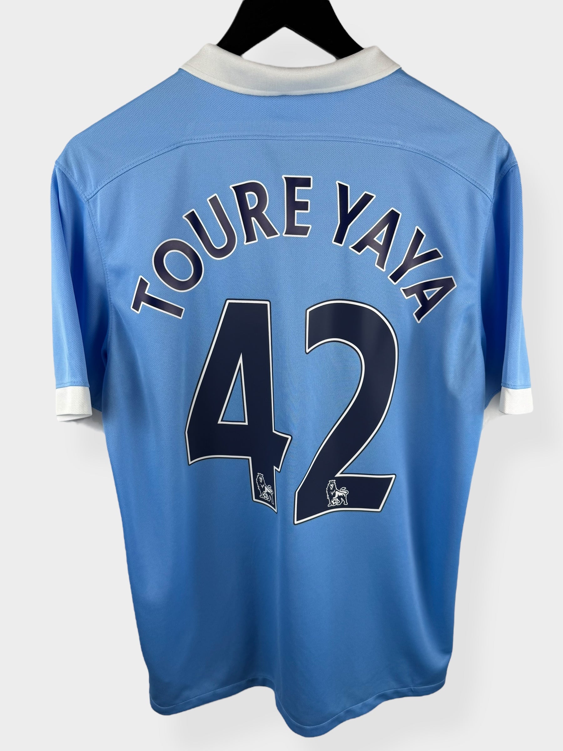 2015-16 MANCHESTER CITY HOME SHIRT YAYA TOURE #42 L