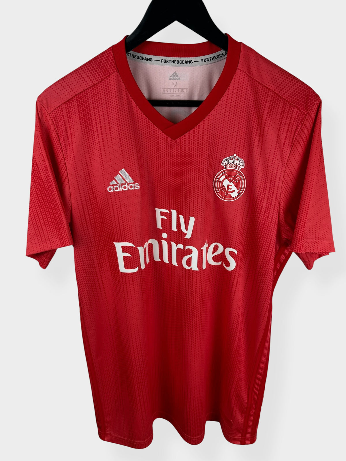 2018-19 REAL MADRID DERDE SHIRT BENZEMA #9 M