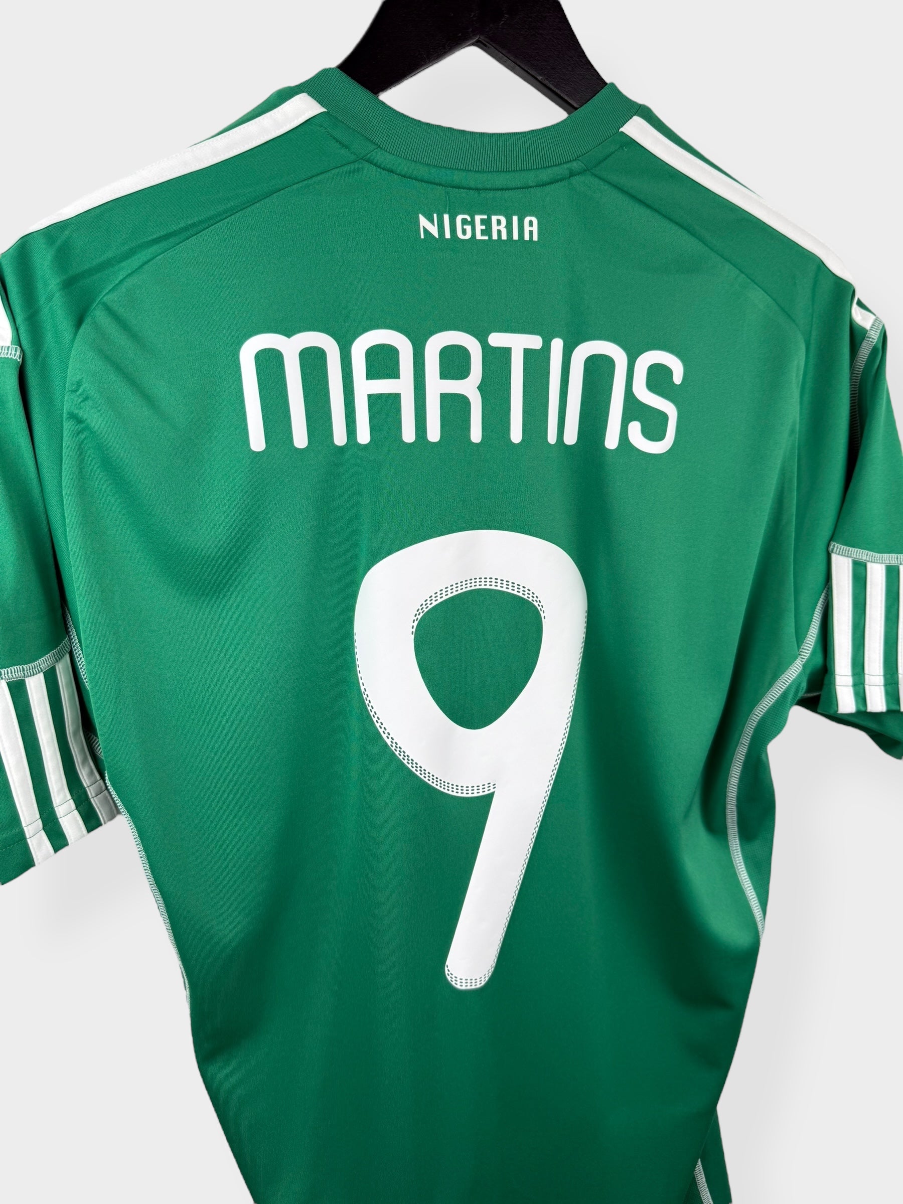 2010-11 NIGERIA HOME SHIRT MARTINS #9 M