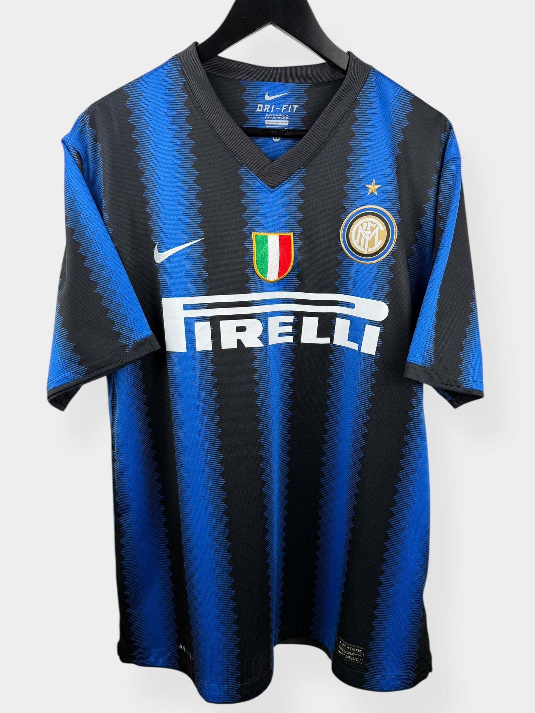 2010-11 INTER MILAN HOME SHIRT ETO'O #9 XL