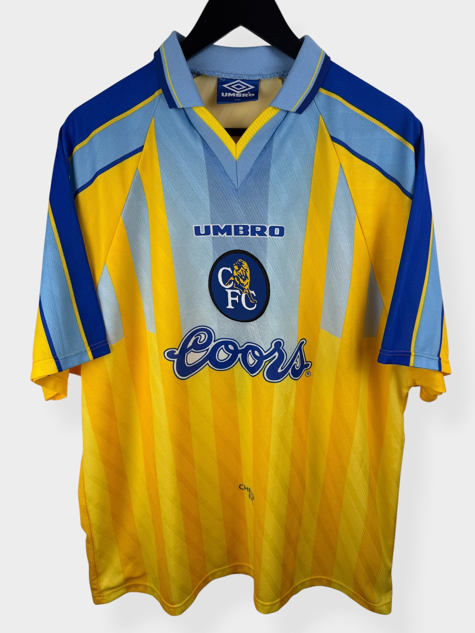MAILLOT EXTÉRIEUR CHELSEA 1996-97 GULLIT #4 XXL