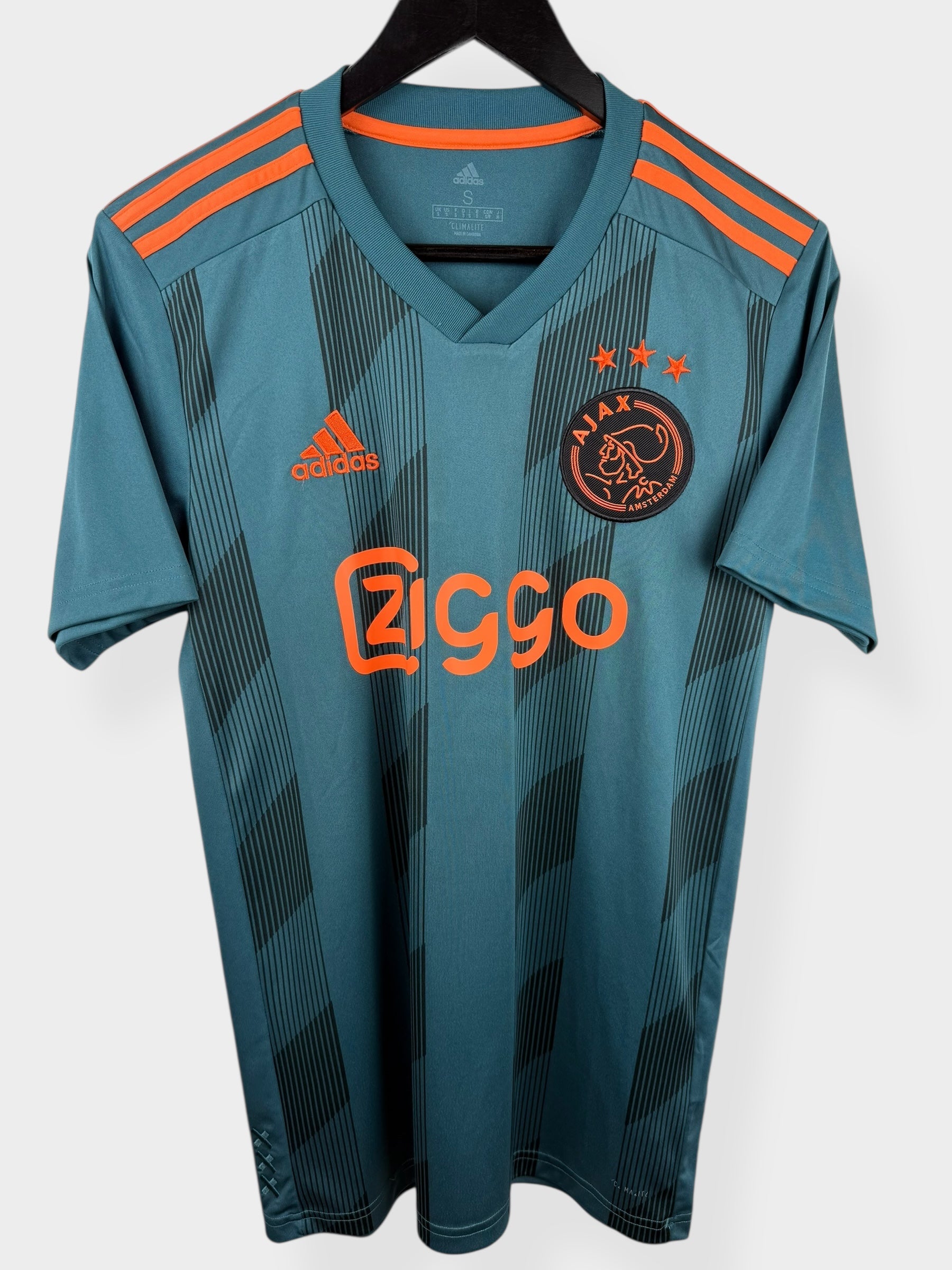 2019-20 AJAX AUSWÄRTSTRIKOT VAN DE BEEK #6 S