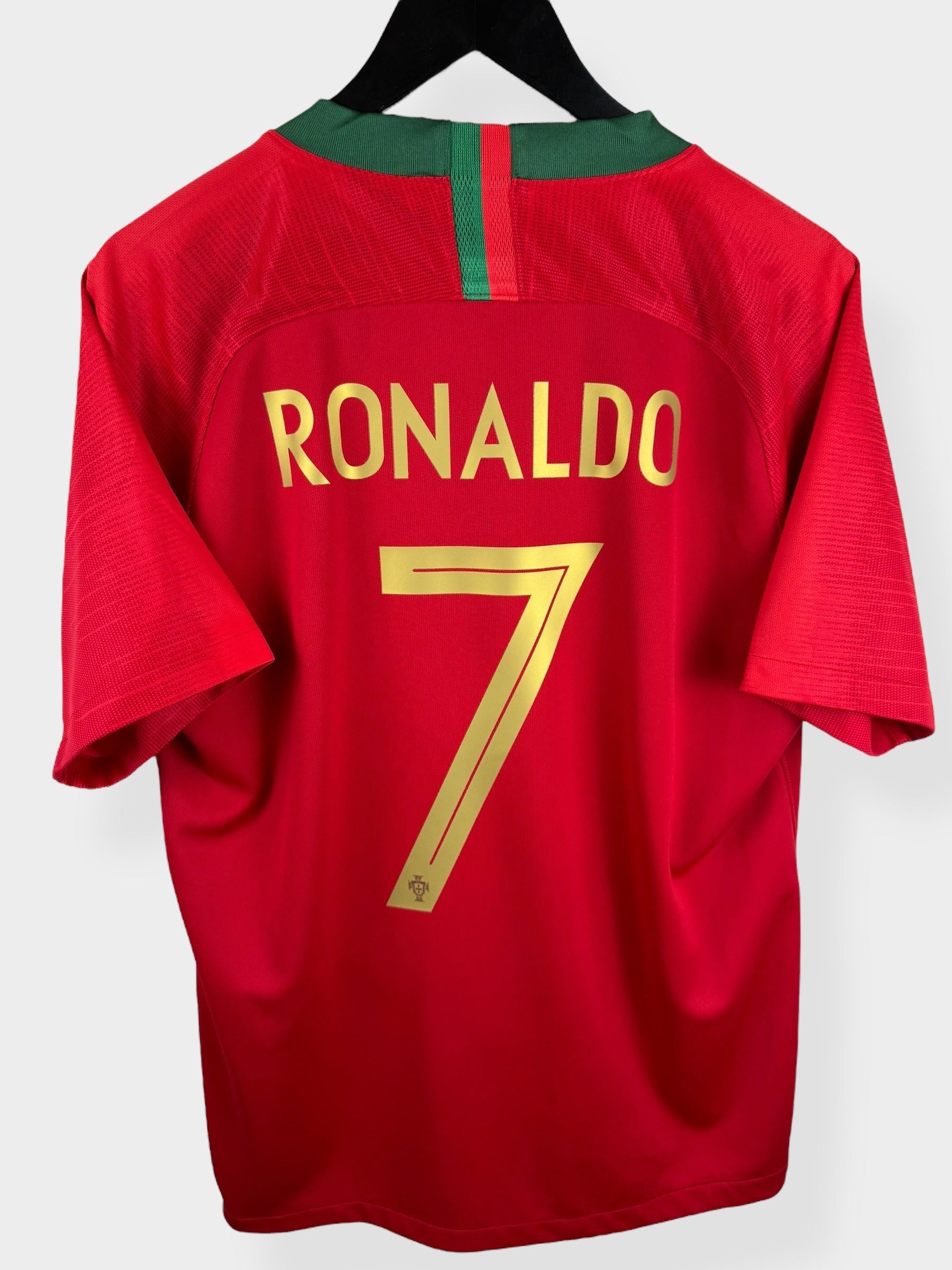 2018-19 PORTUGAL HOME SHIRT RONALDO #7 L