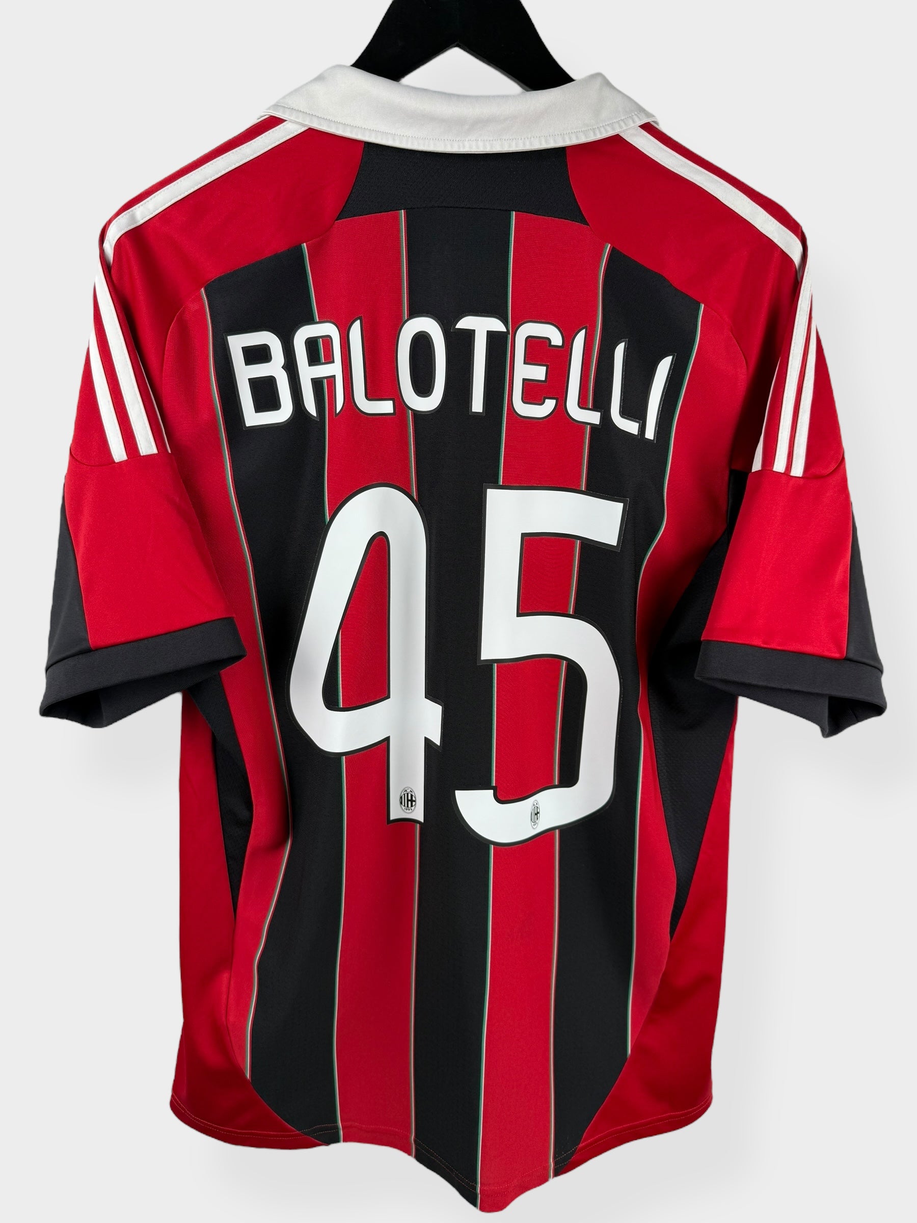 2012-13 AC MILAN HOME SHIRT BALOTELLI #45 L