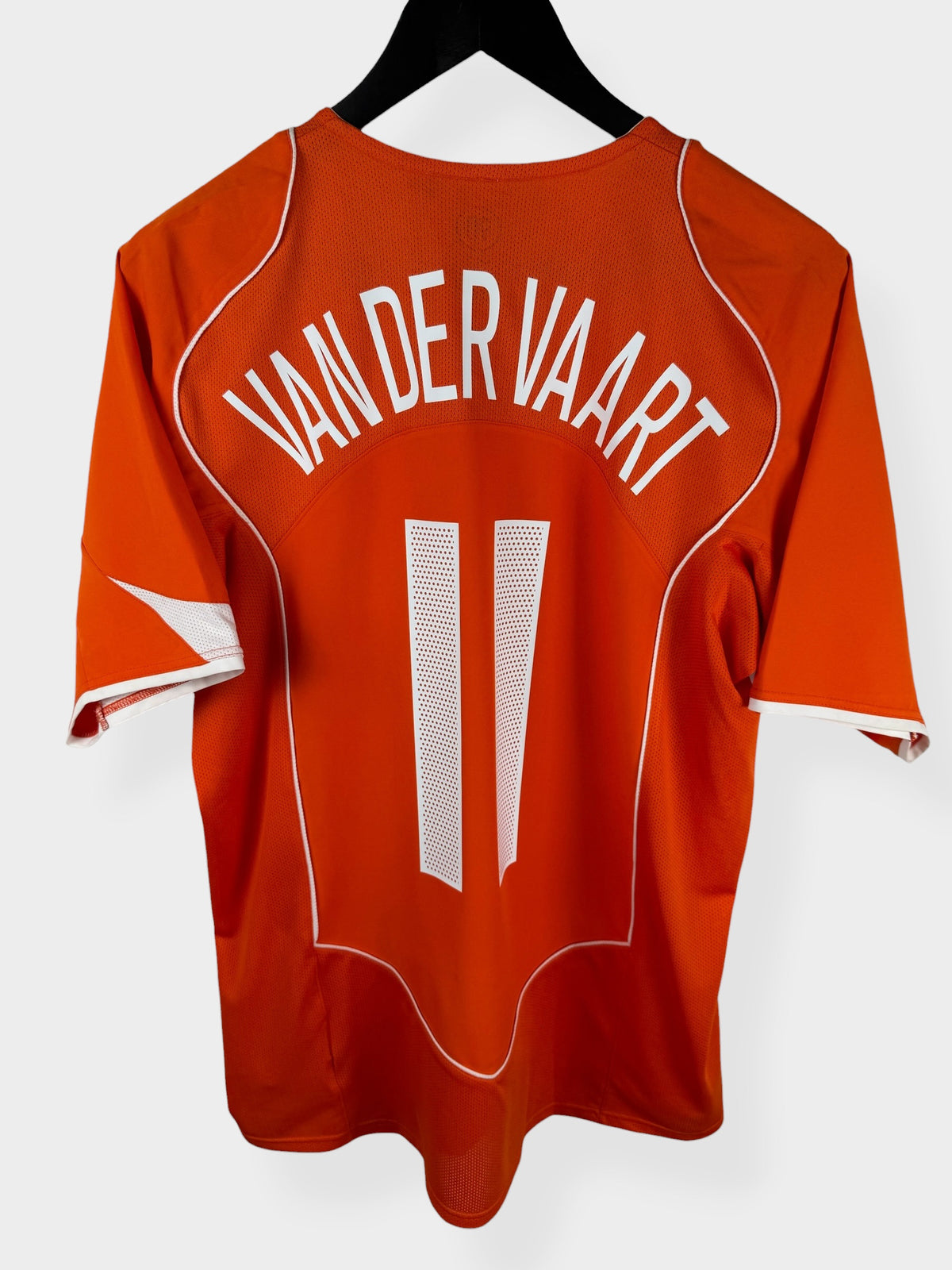 2004-06 NETHERLANDS HOME SHIRT VAN DER VAART #11 M
