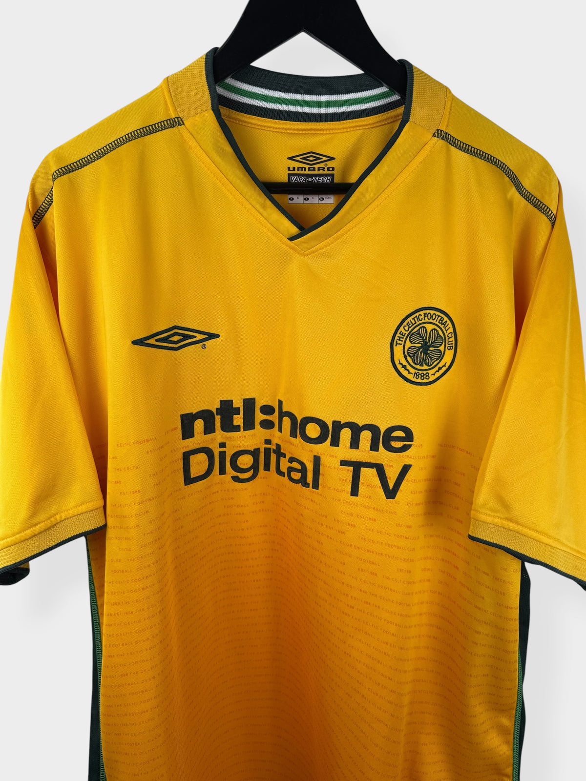 2002-03 CELTIC UITSHIRT XL