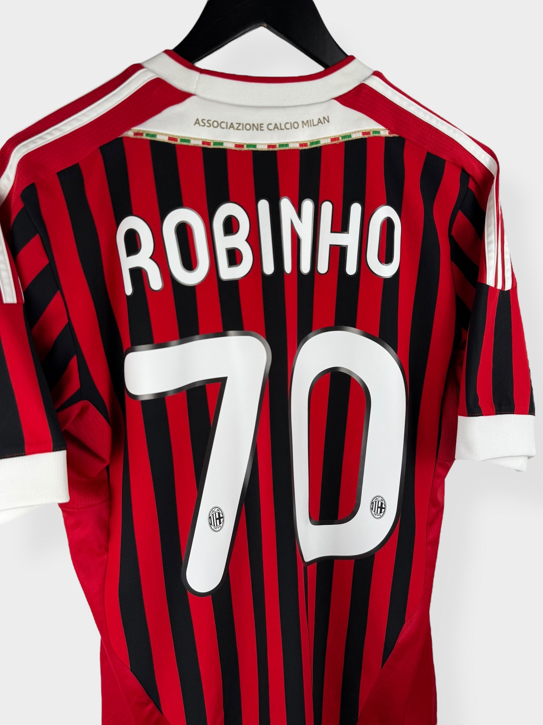 2011-12 AC MILAN HOME SHIRT ROBINHO #70 M