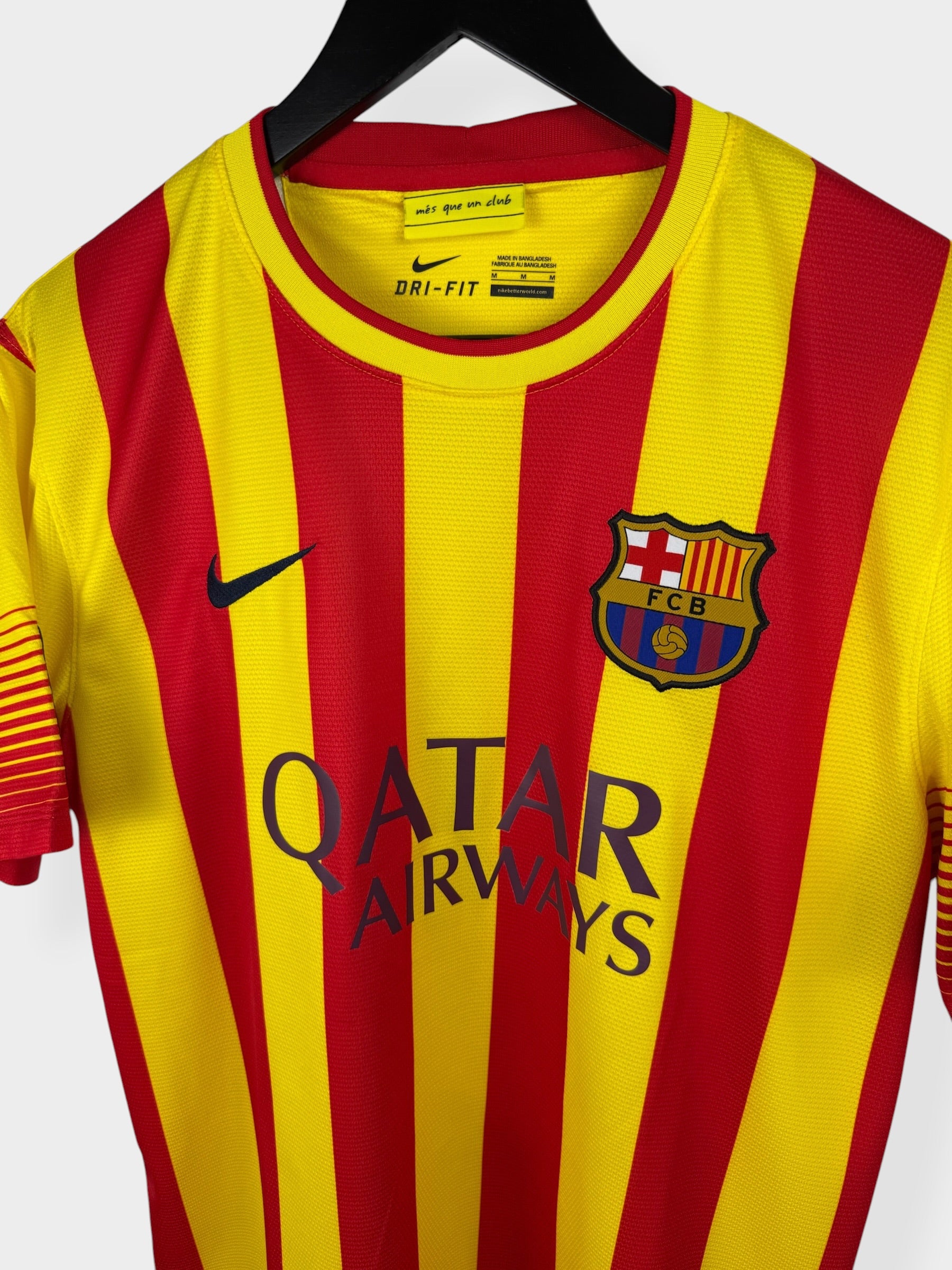 2013-14 BARCELONA AWAY SHIRT MESSI #10 M