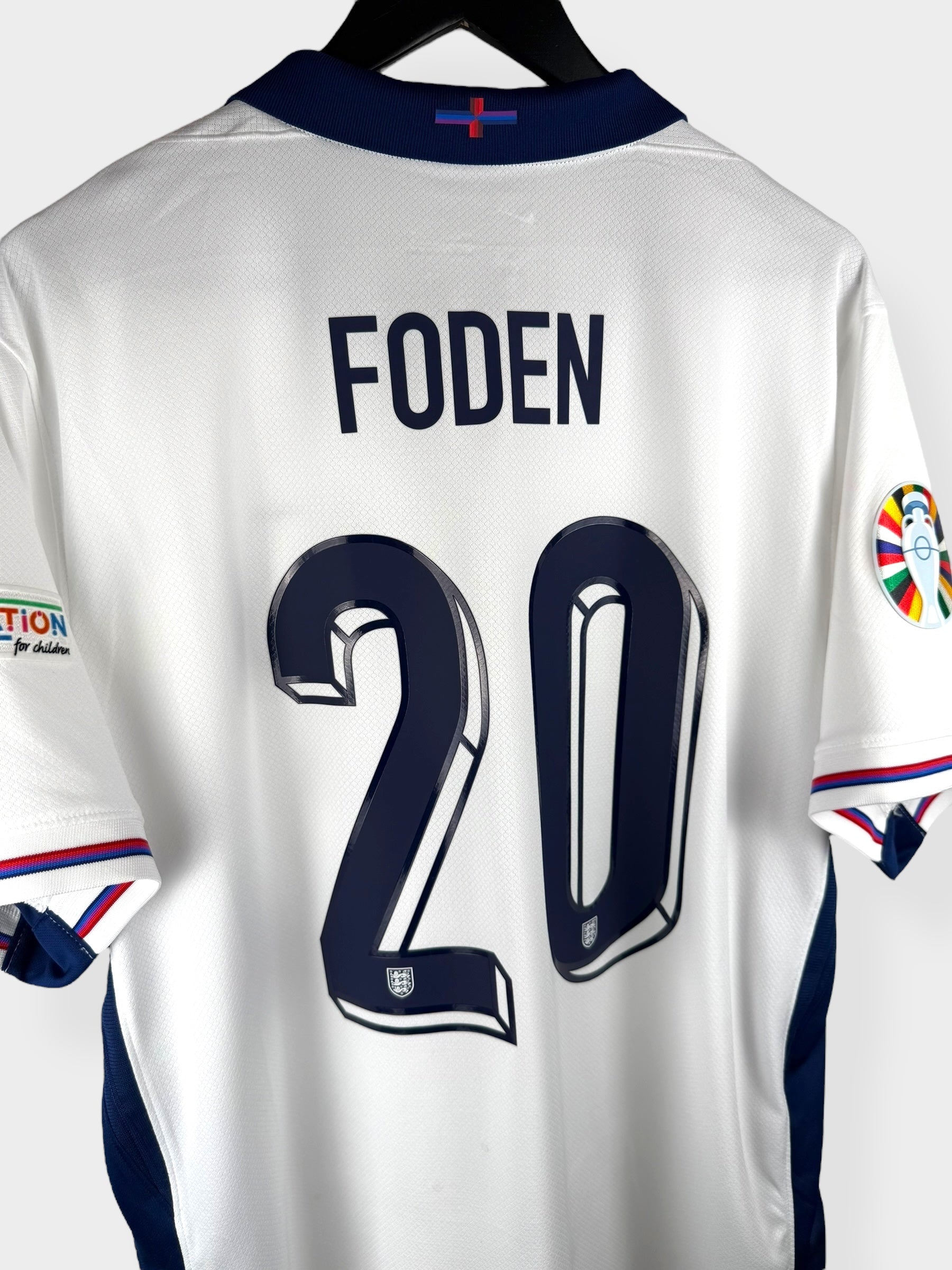 2024-25 ENGLAND HOME SHIRT FODEN #20 XL