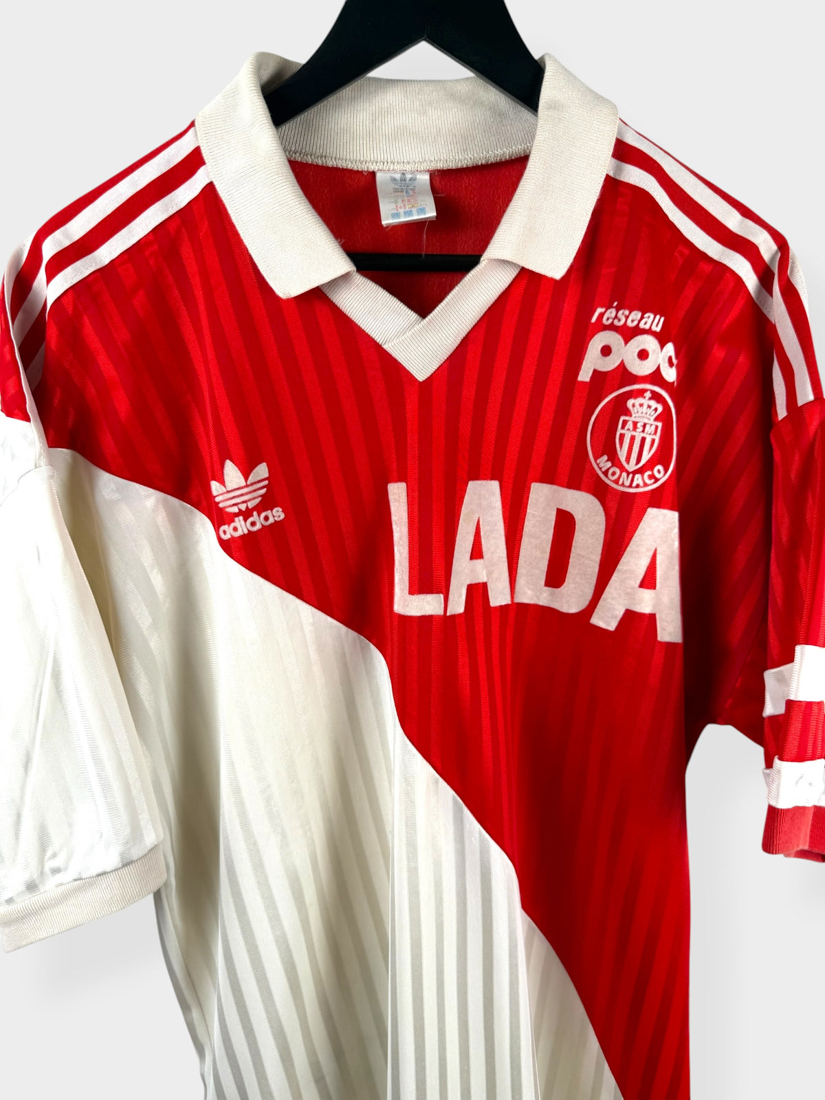 1990-91 MONACO HOME SHIRT L