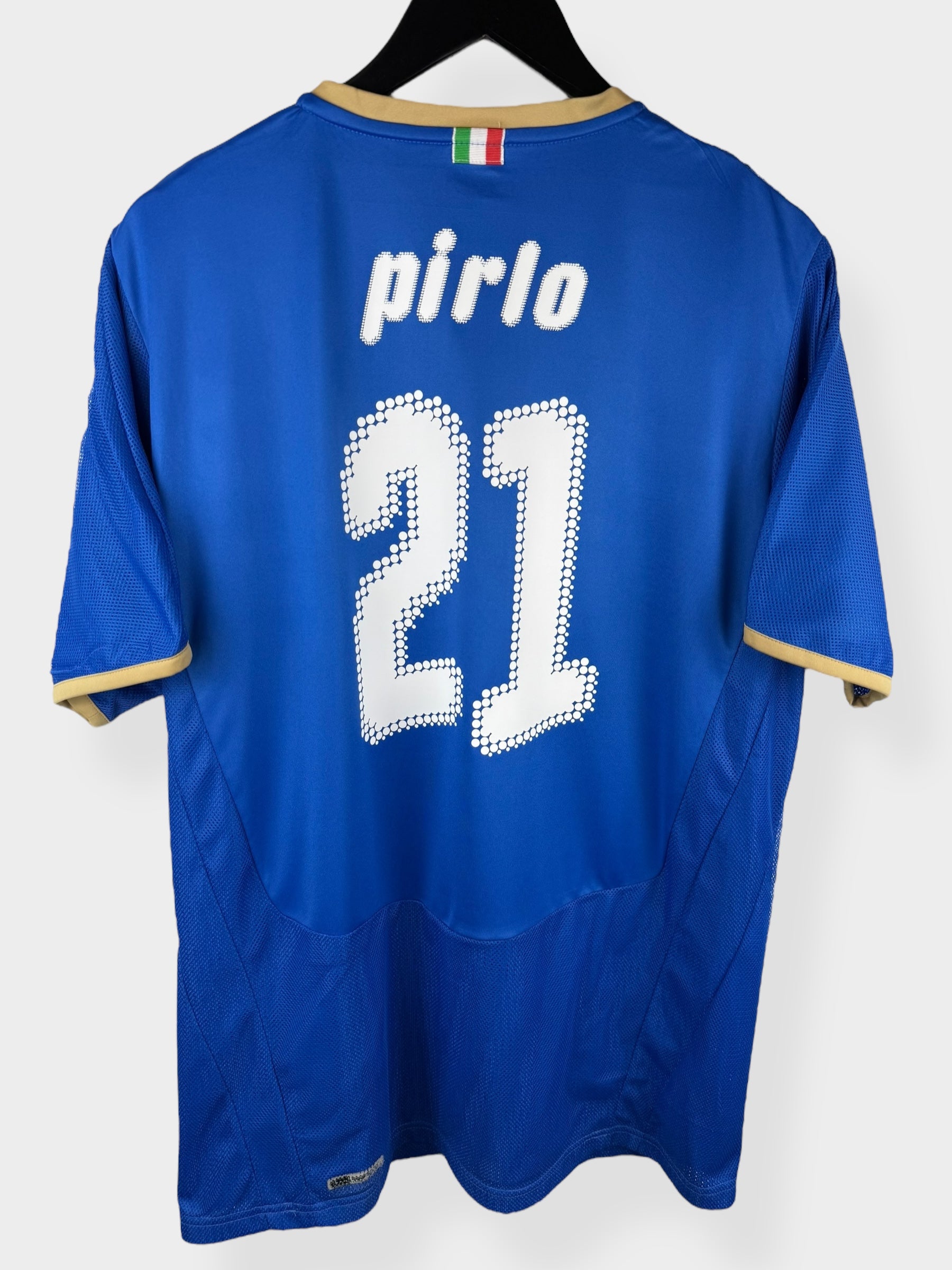 2008-09 ITALY HOME SHIRT PIRLO #21 L