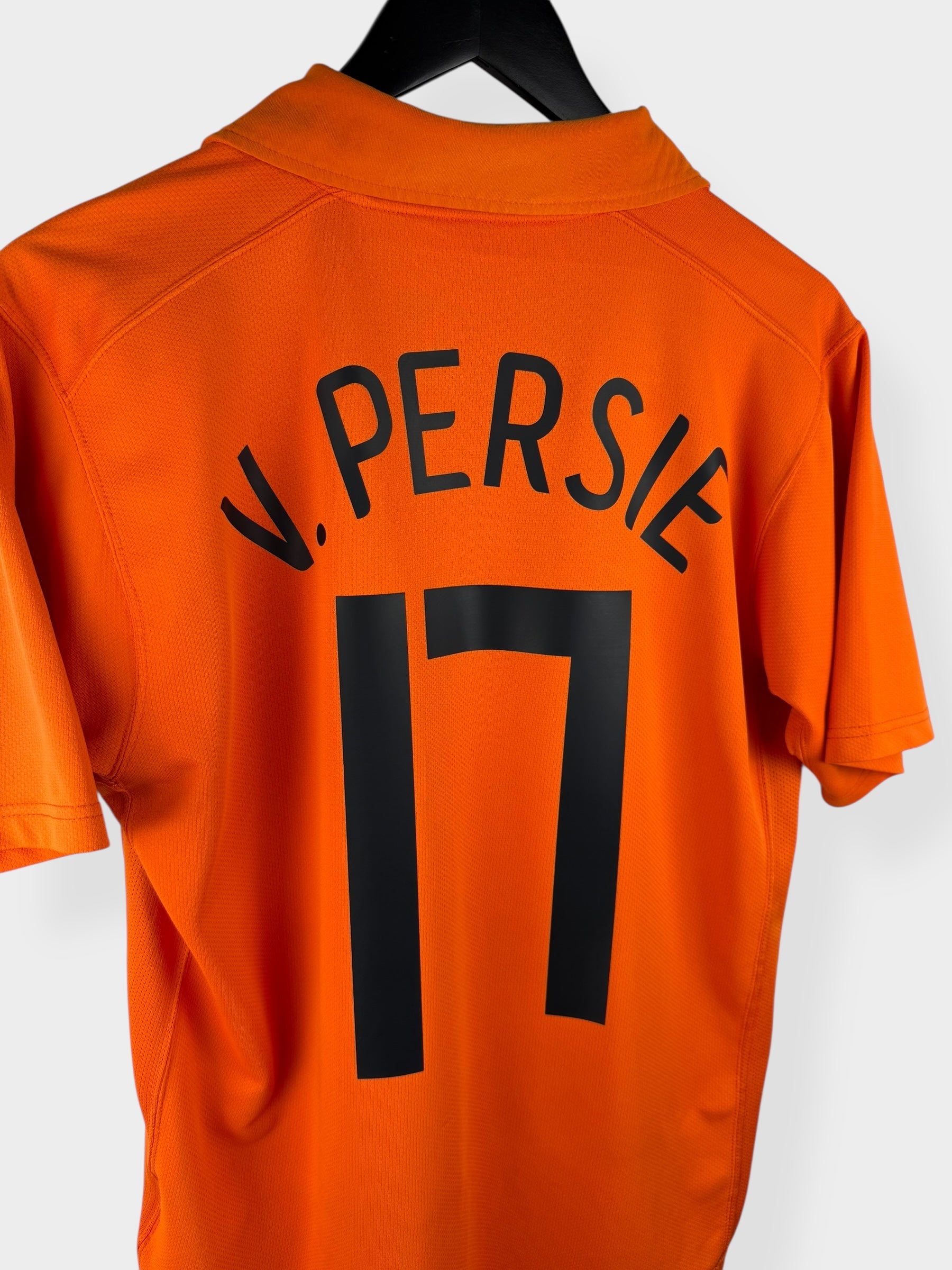 2006-08 NETHERLANDS HOME SHIRT V. PERSIE #17 M