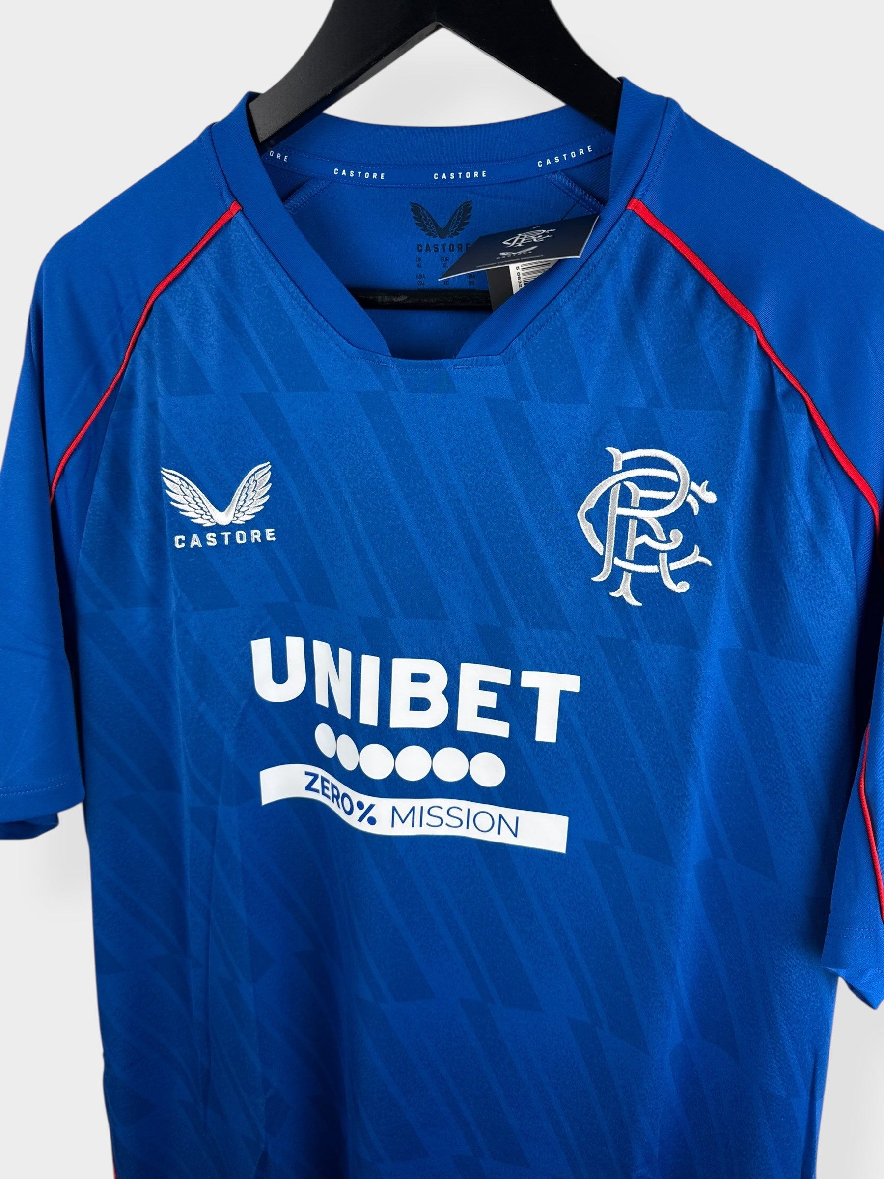 2024-25 RANGERS HOME SHIRT TAVERNIER #2 XL