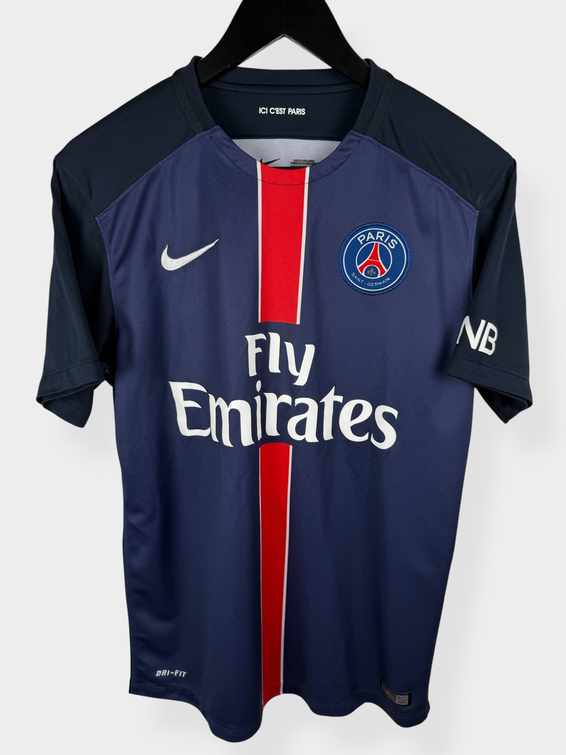 2015-16 PARIS SAINT-GERMAIN HOME SHIRT IBRAHIMOVIC #10 M