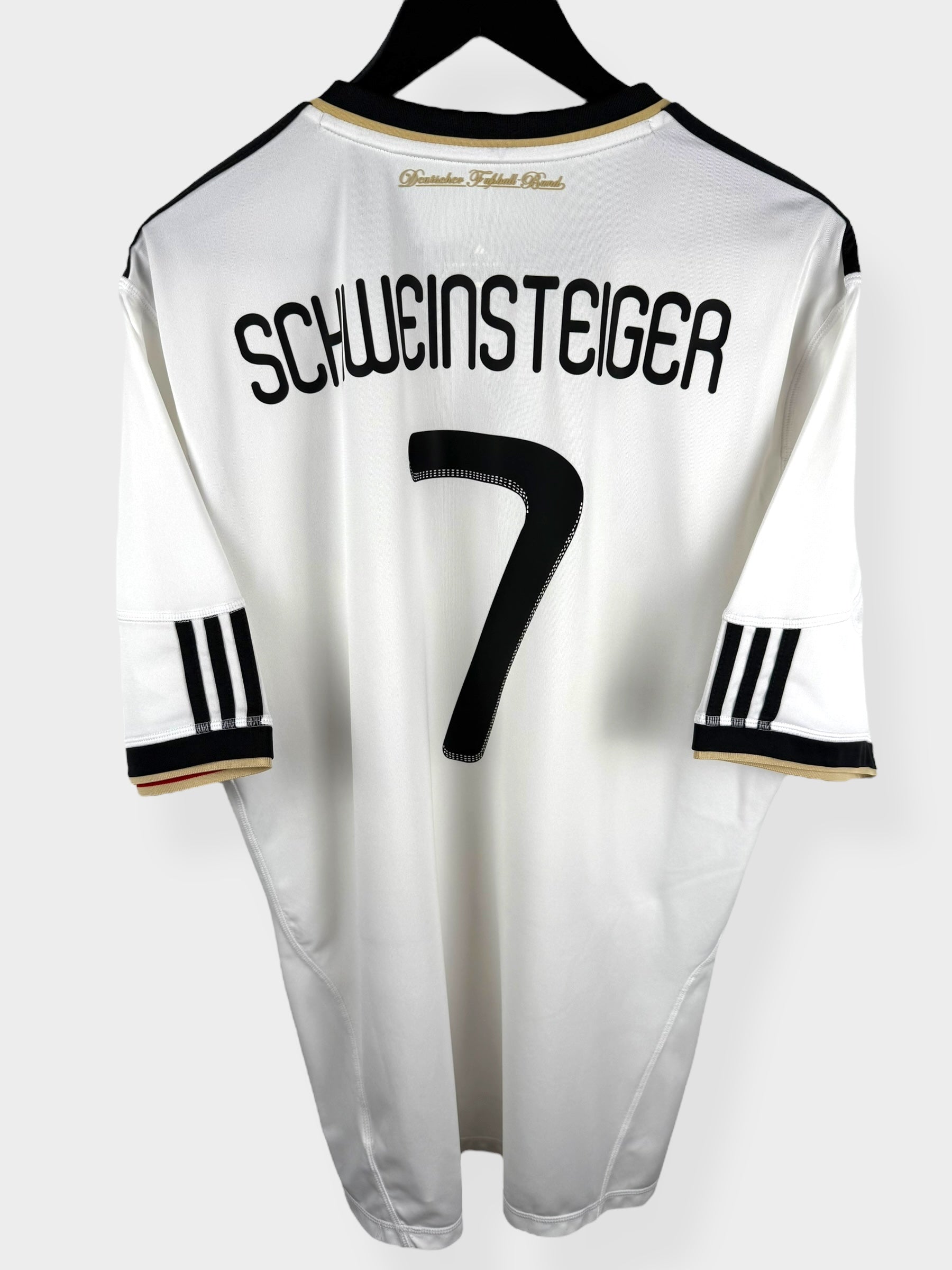 2010-11 GERMANY HOME SHIRT SCHWEINSTEIGER #7 XL - Authentic Football Club