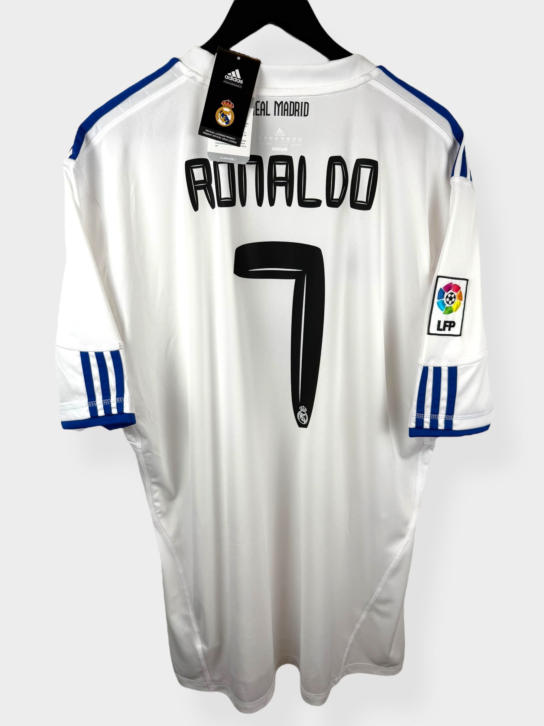2012-13 REAL MADRID HOME SHIRT RONALDO #7 XXL - Authentic Football Club