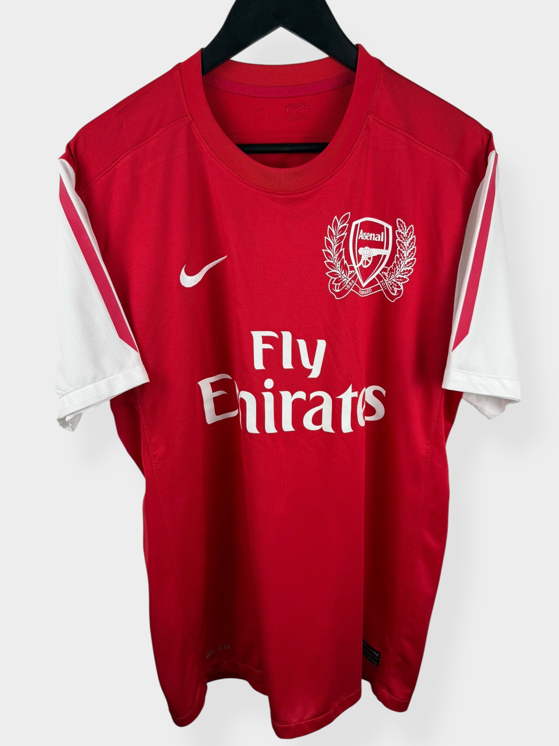 2011-12 ARSENAL HOME SHIRT SONG #17 L - Authentic Football Club